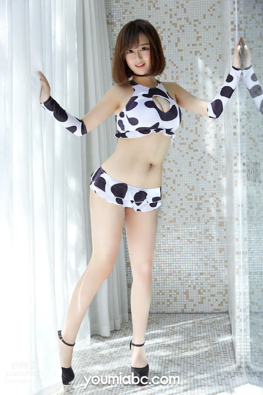 [YouMi尤蜜]2019.07.09 奶牛萌妹 合法萝莉[39P] page 3