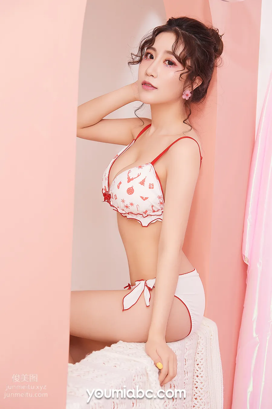 [YouMi尤蜜]2019.08.24 糖果色性感 绯月樱.Cherry[49P] page 25