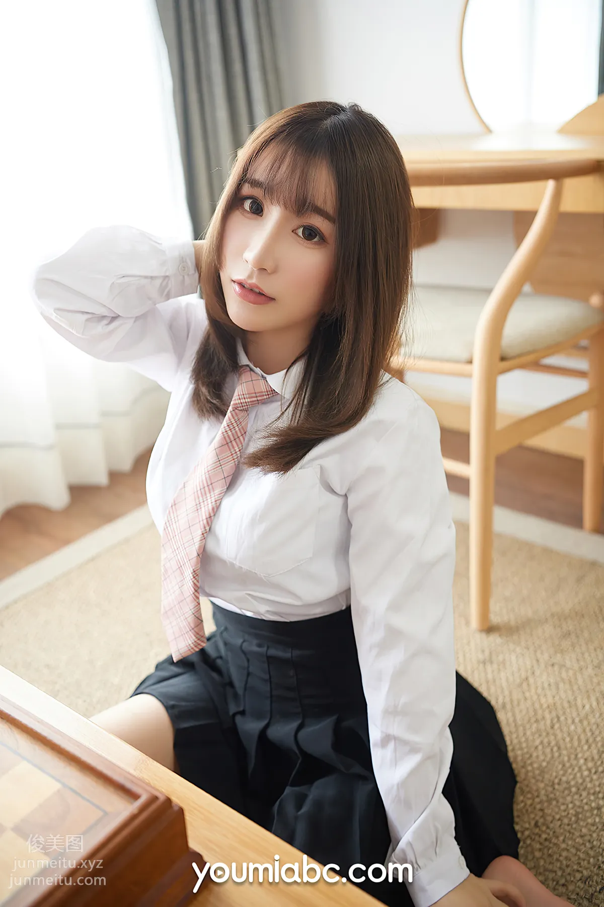 [YouMi尤蜜]2020.05.03 学生妹の制服诱惑 绯月樱-Cherry[50P] page 9
