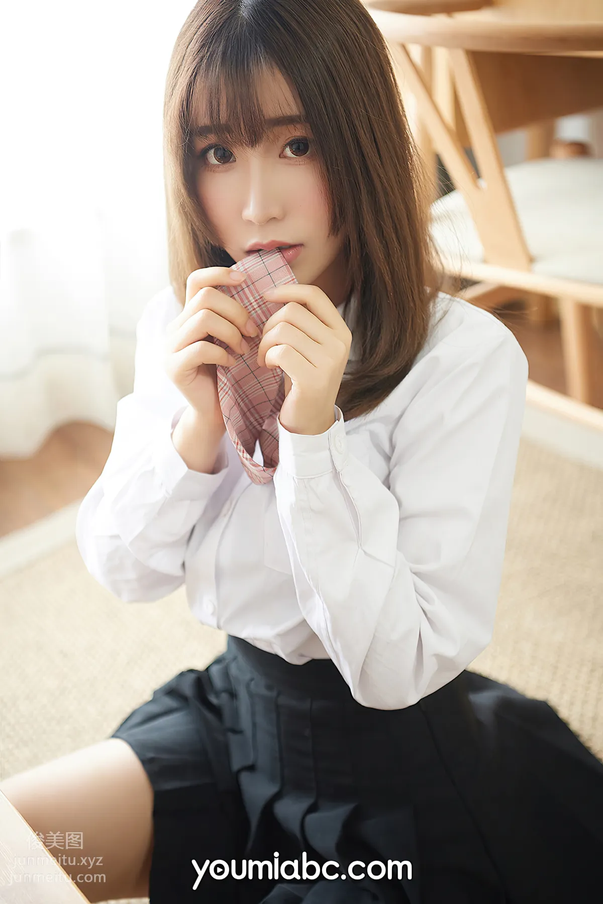[YouMi尤蜜]2020.05.03 学生妹の制服诱惑 绯月樱-Cherry[50P] page 11