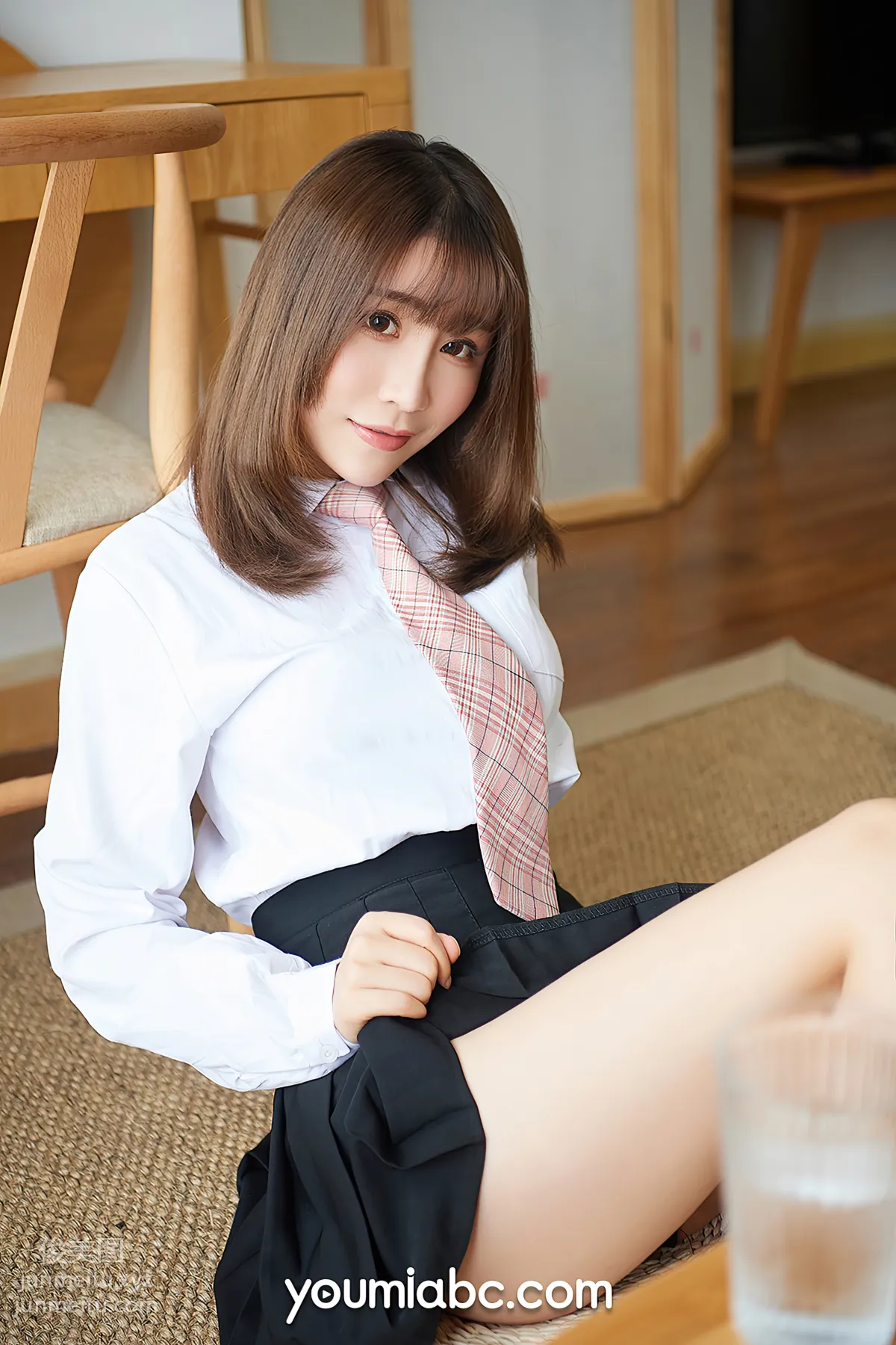 [YouMi尤蜜]2020.05.03 学生妹の制服诱惑 绯月樱-Cherry[50P] page 14