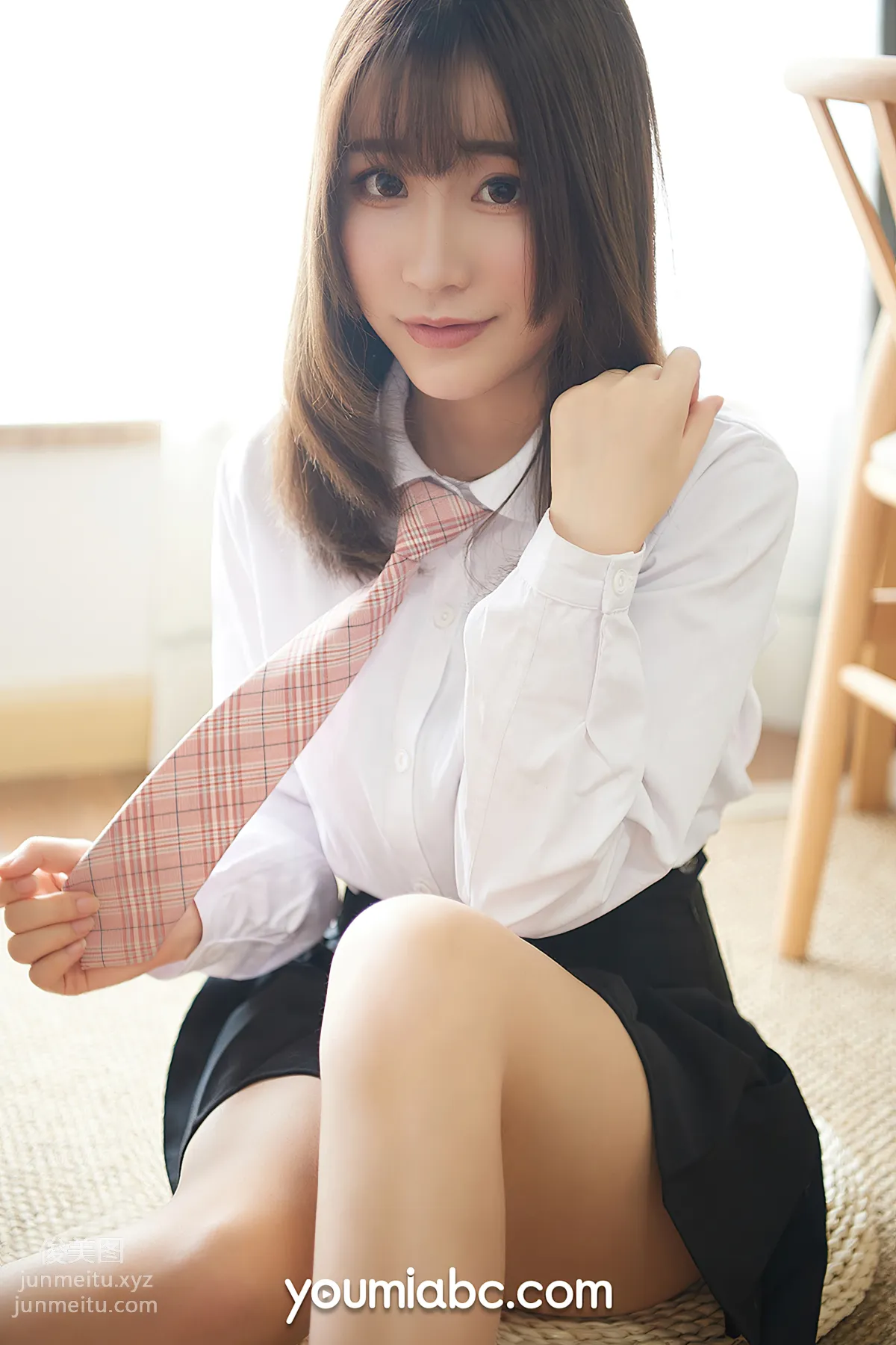 [YouMi尤蜜]2020.05.03 学生妹の制服诱惑 绯月樱-Cherry[50P] page 22