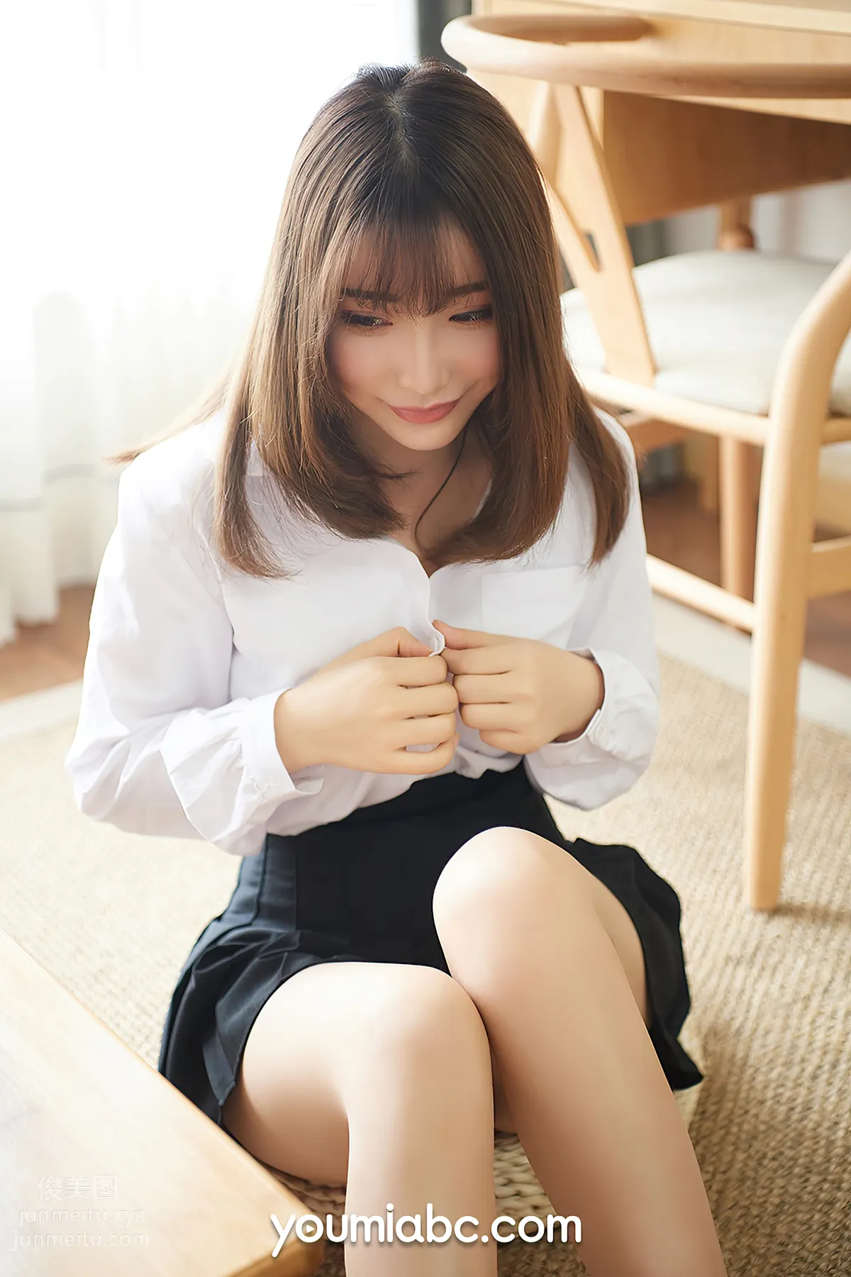 [YouMi尤蜜]2020.05.03 学生妹の制服诱惑 绯月樱-Cherry[50P] page 23