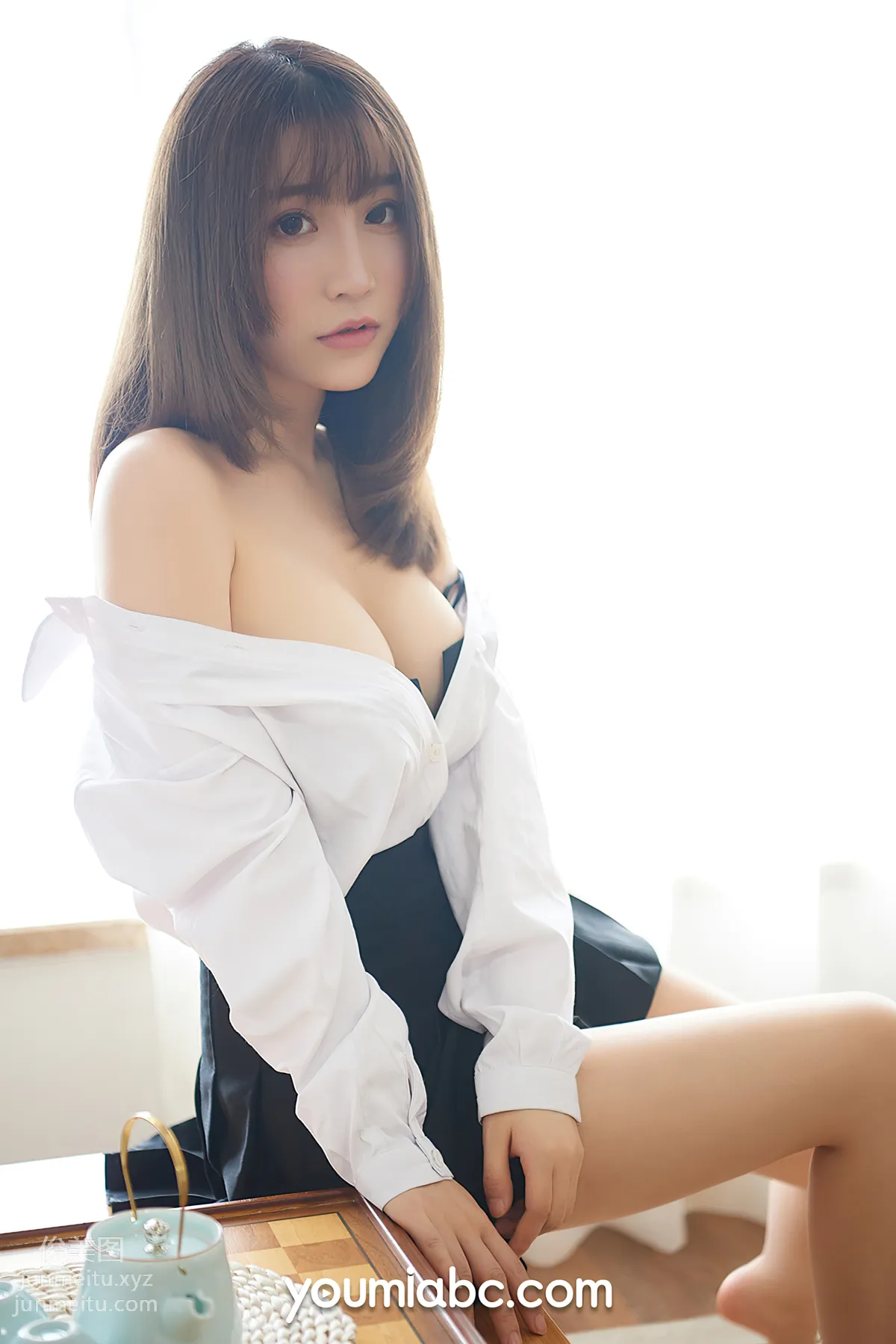 [YouMi尤蜜]2020.05.03 学生妹の制服诱惑 绯月樱-Cherry[50P] page 34