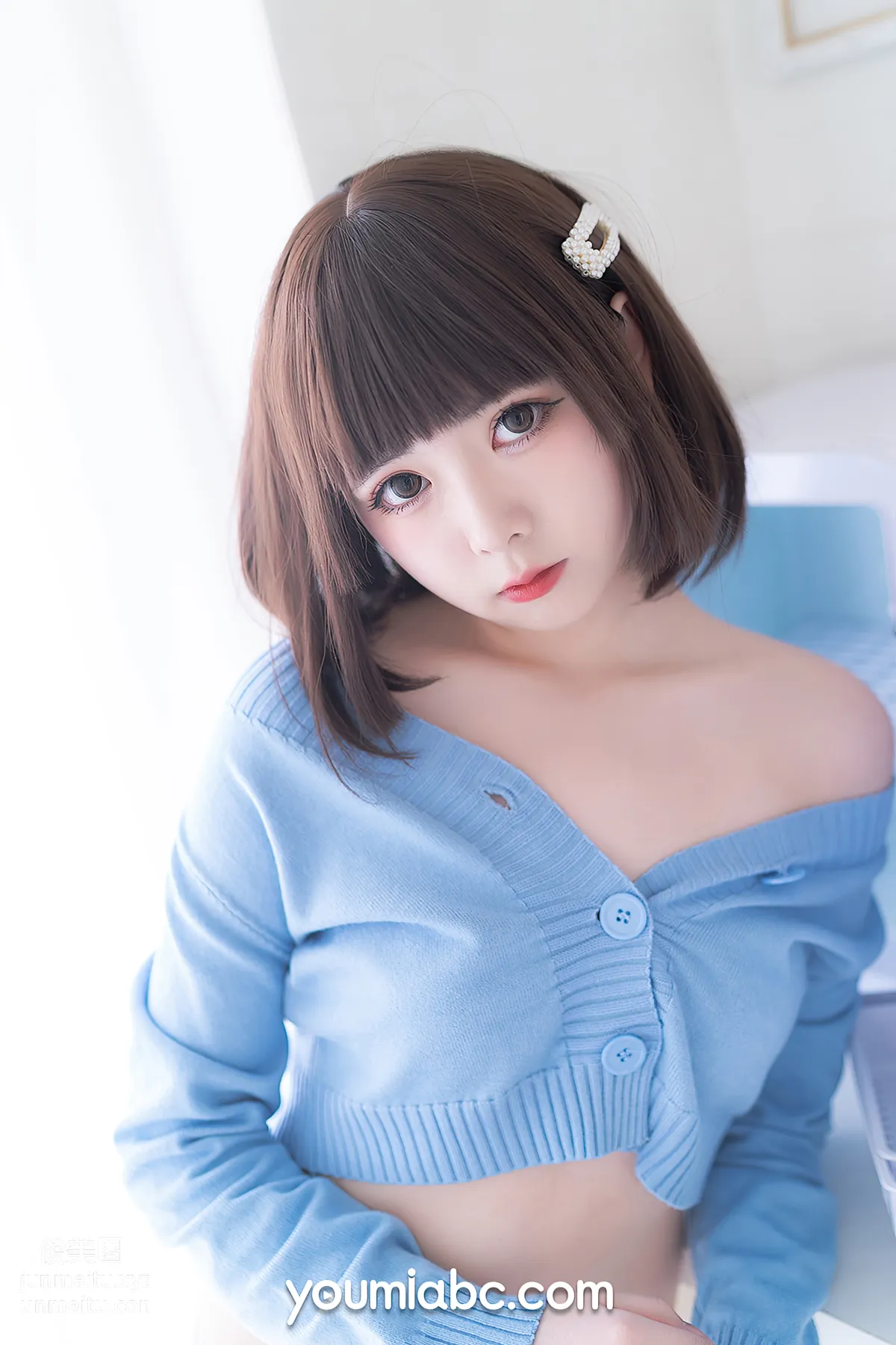 [YouMi尤蜜]2020.11.30 薄荷蓝之夏 向小圆[35P] page 19