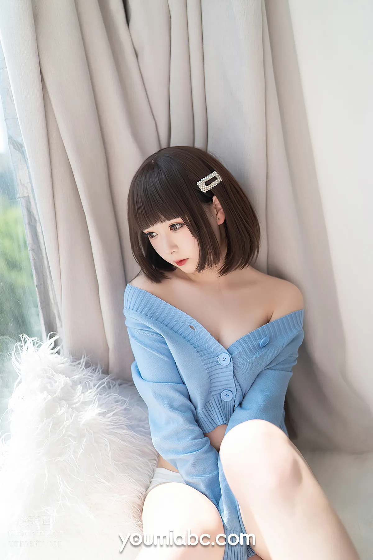 [YouMi尤蜜]2020.11.30 薄荷蓝之夏 向小圆[35P] page 21