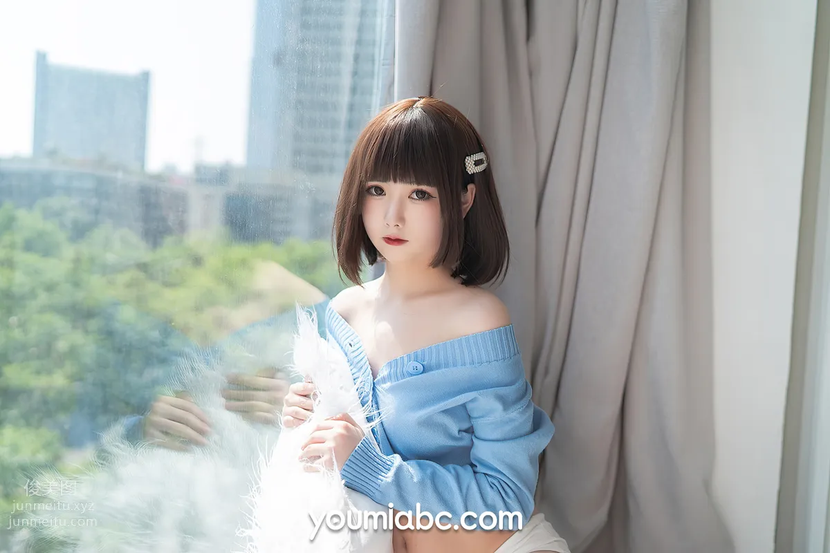 [YouMi尤蜜]2020.11.30 薄荷蓝之夏 向小圆[35P] page 23