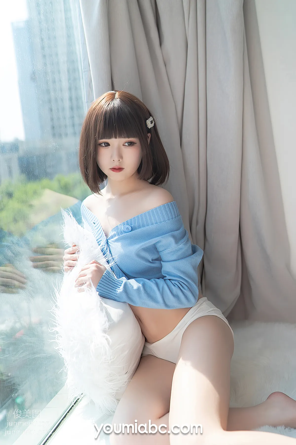 [YouMi尤蜜]2020.11.30 薄荷蓝之夏 向小圆[35P] page 24