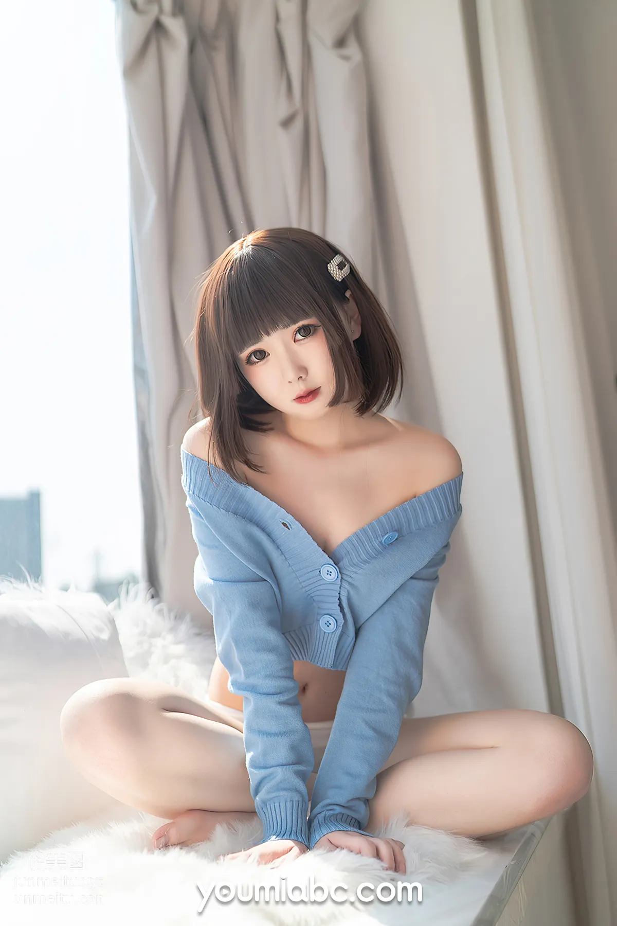 [YouMi尤蜜]2020.11.30 薄荷蓝之夏 向小圆[35P] page 27