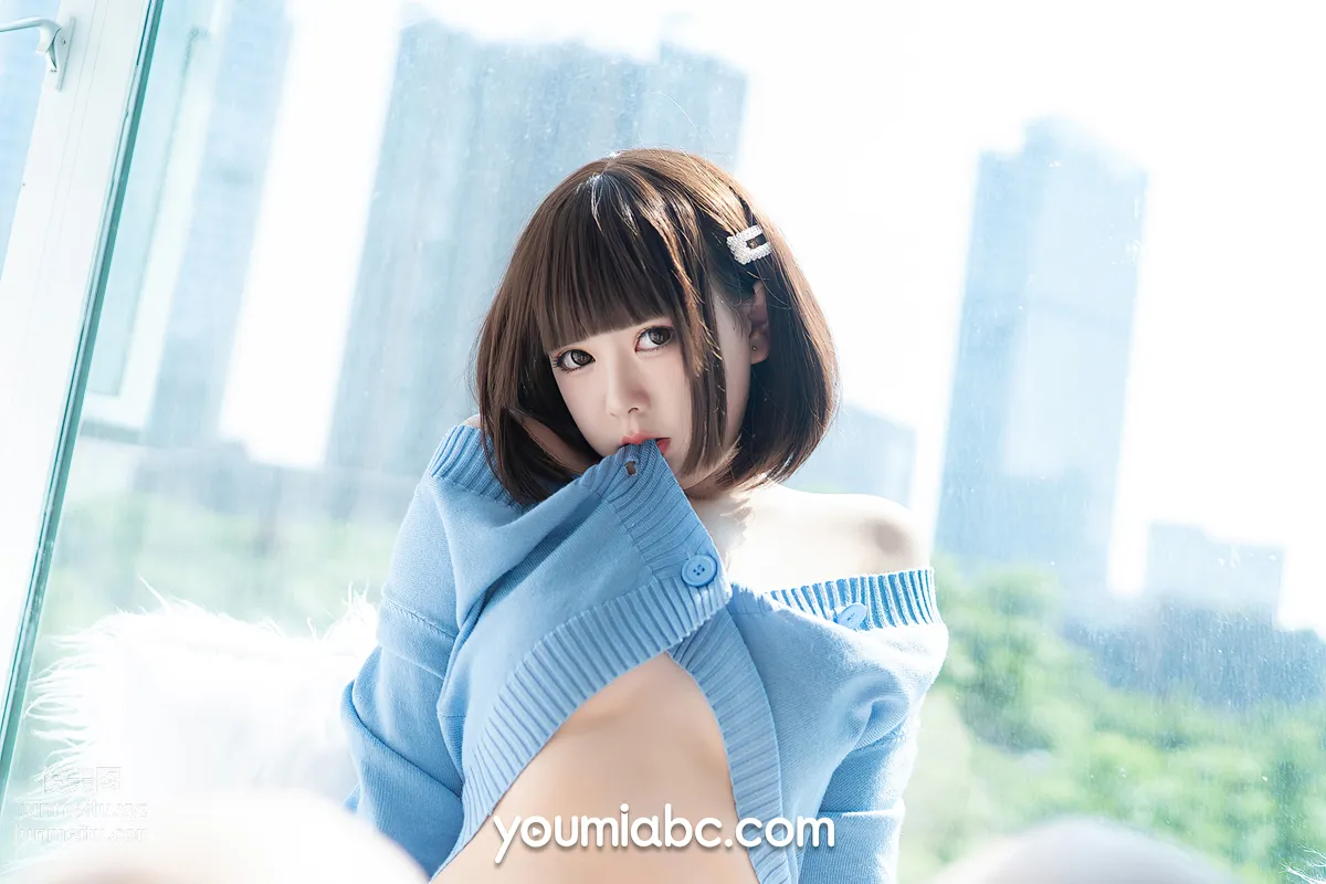 [YouMi尤蜜]2020.11.30 薄荷蓝之夏 向小圆[35P] page 31