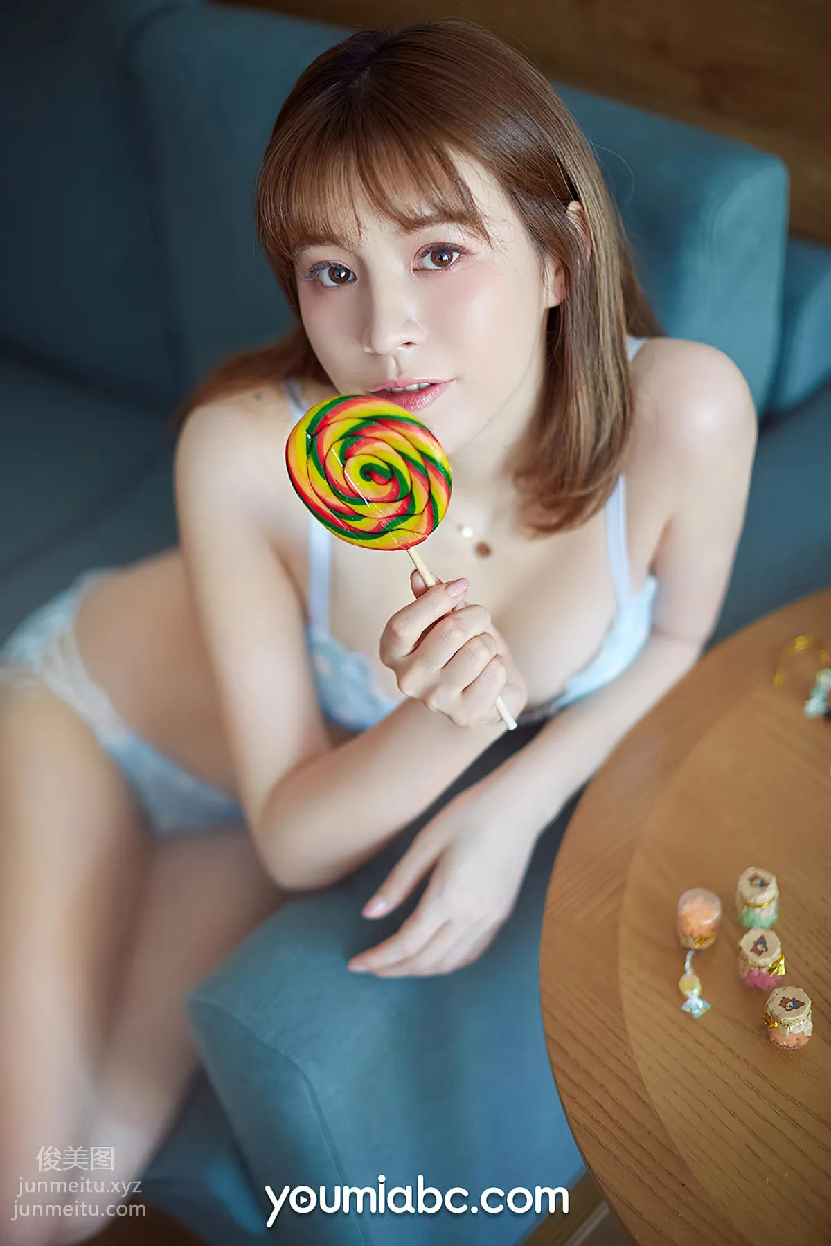 [YouMi尤蜜]2021.01.05 清凉糖果系 YOYO优优[26P] page 4