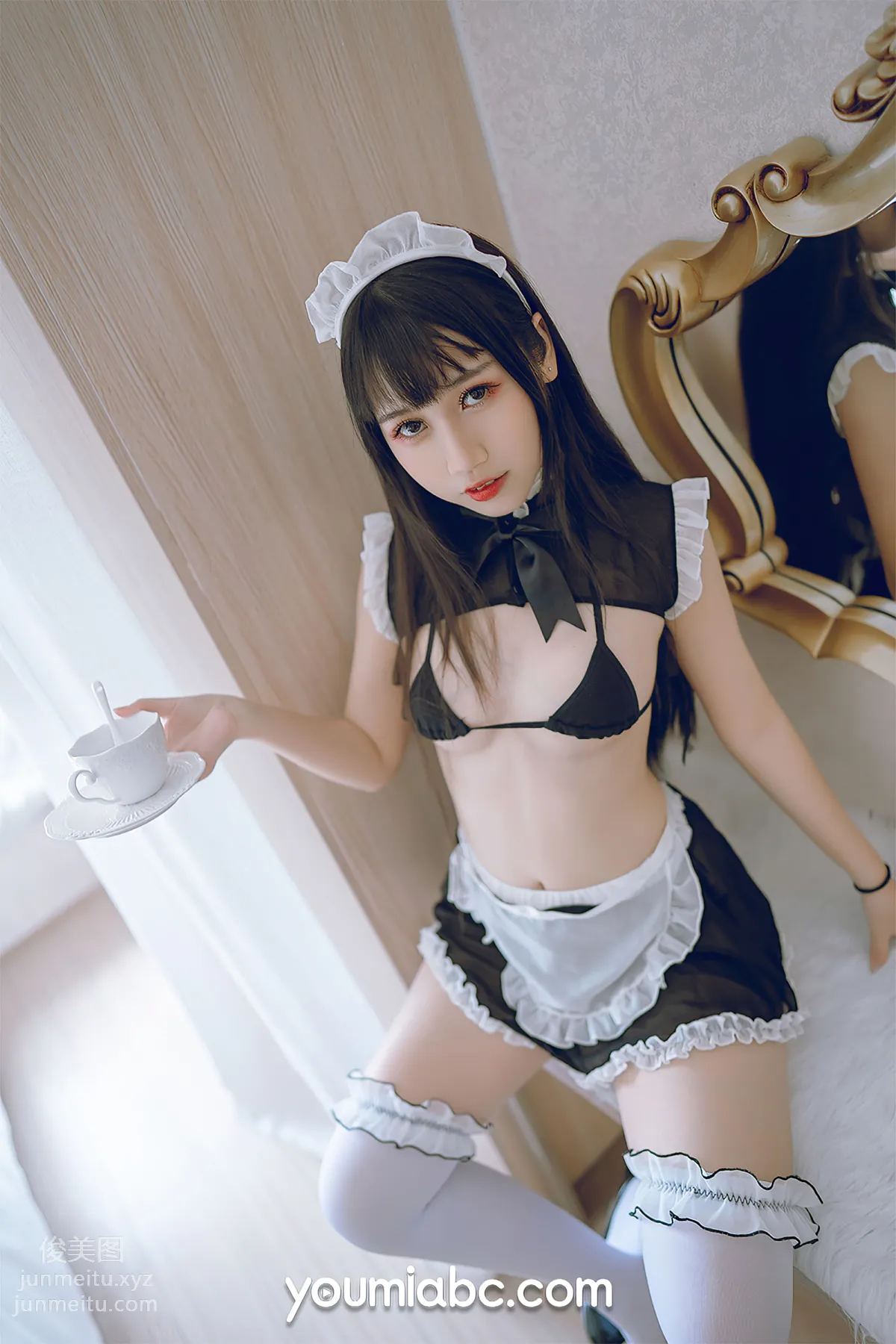 [YouMi尤蜜]2021.03.31 呆猫女仆 呆猫[25P] page 7