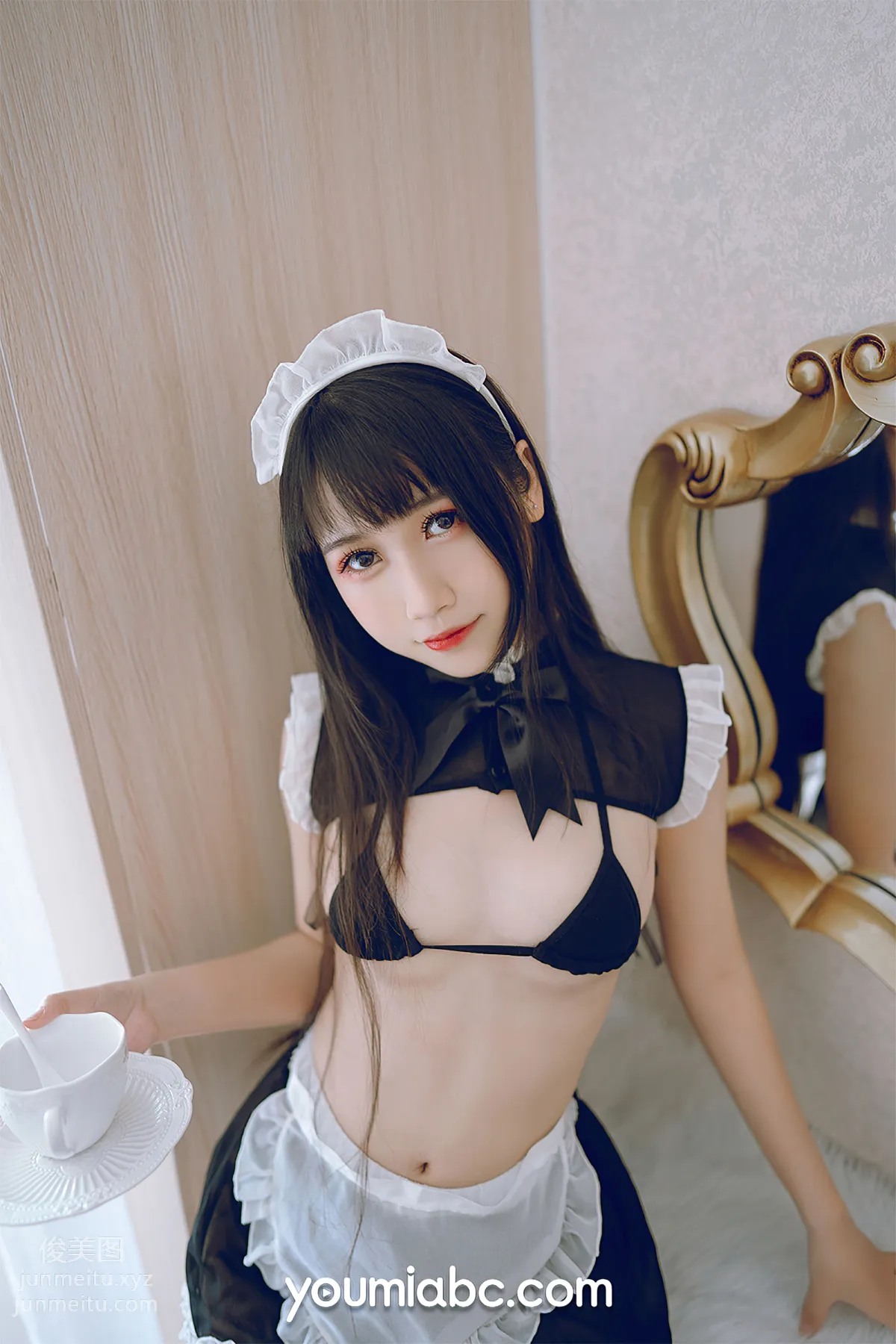 [YouMi尤蜜]2021.03.31 呆猫女仆 呆猫[25P] page 8
