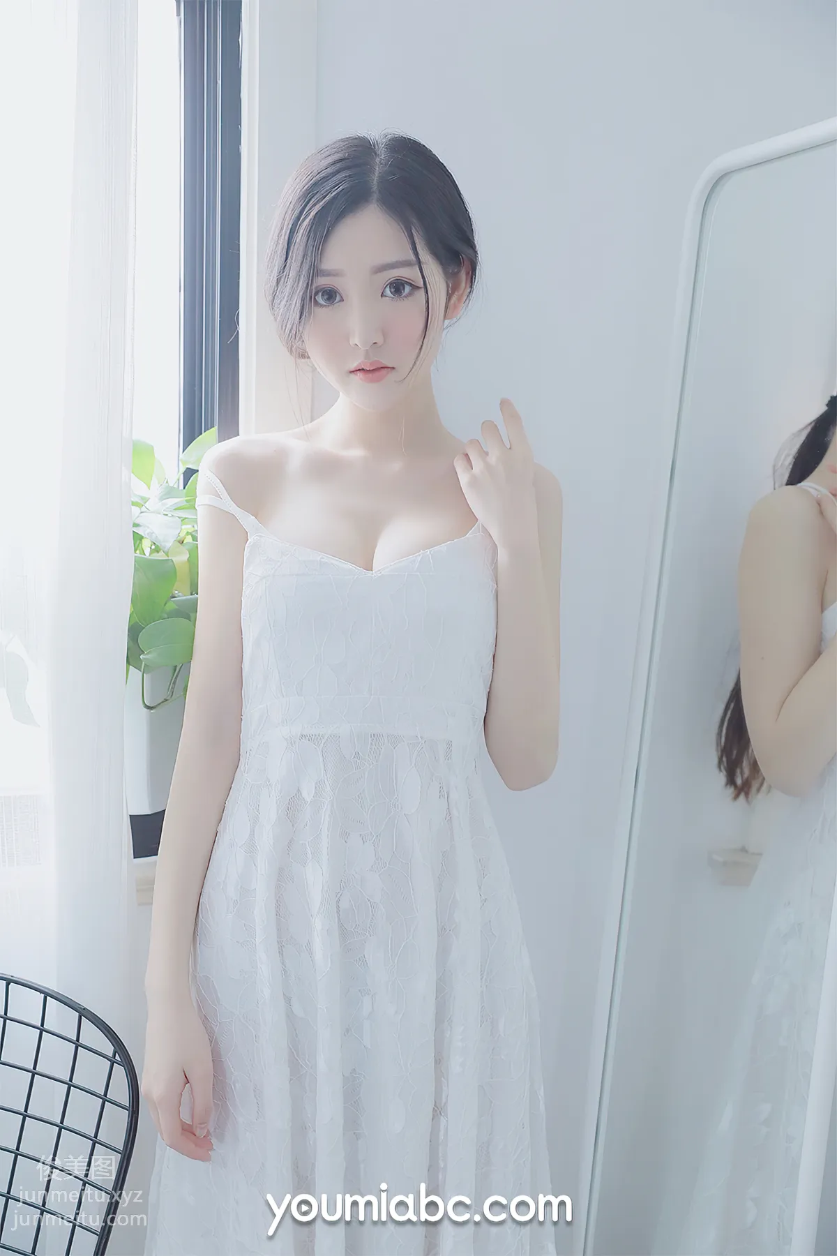 [YouMi尤蜜]2021.04.22 白裙少女 沈梦瑶[24P] page 7