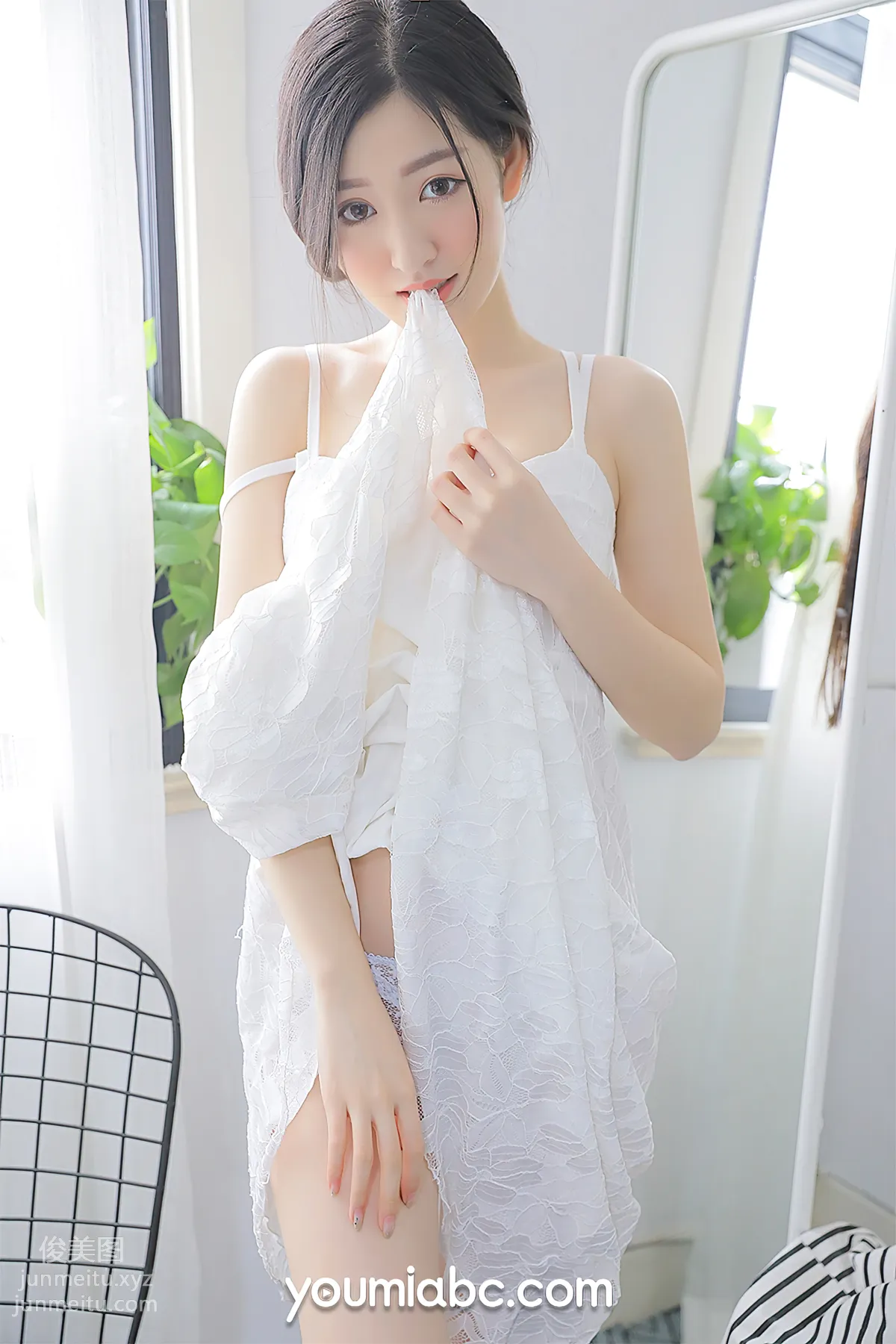 [YouMi尤蜜]2021.04.22 白裙少女 沈梦瑶[24P] page 9
