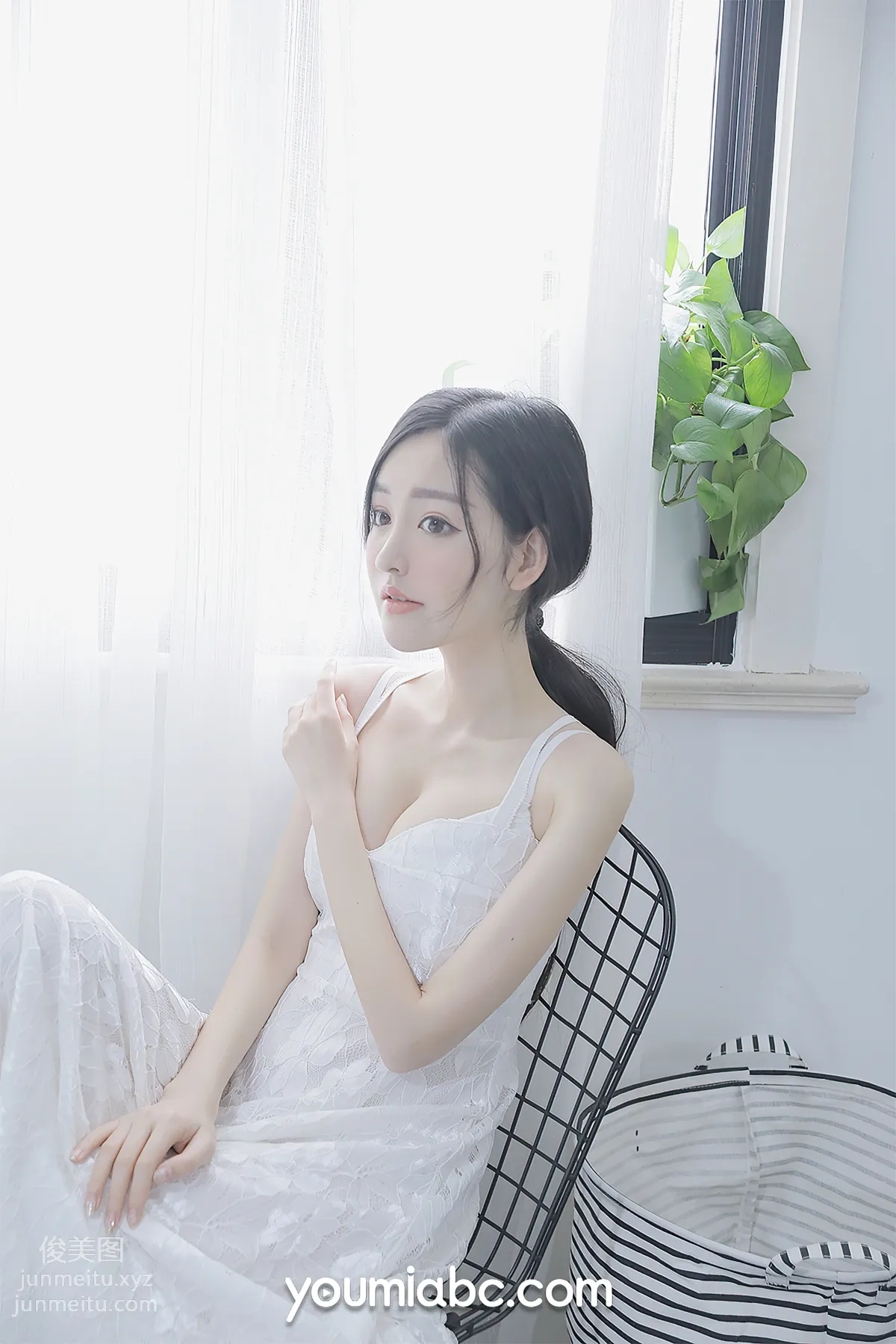 [YouMi尤蜜]2021.04.22 白裙少女 沈梦瑶[24P] page 15