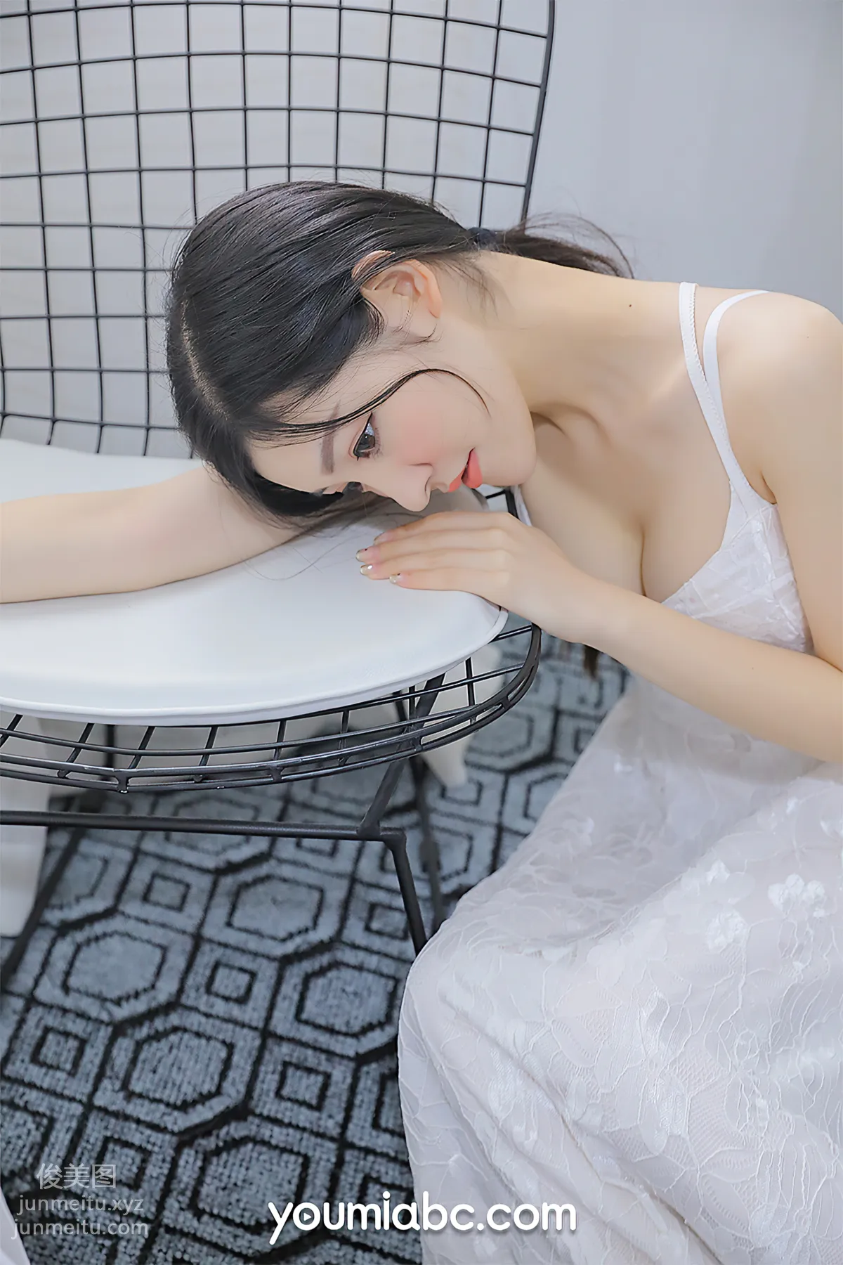 [YouMi尤蜜]2021.04.22 白裙少女 沈梦瑶[24P] page 16