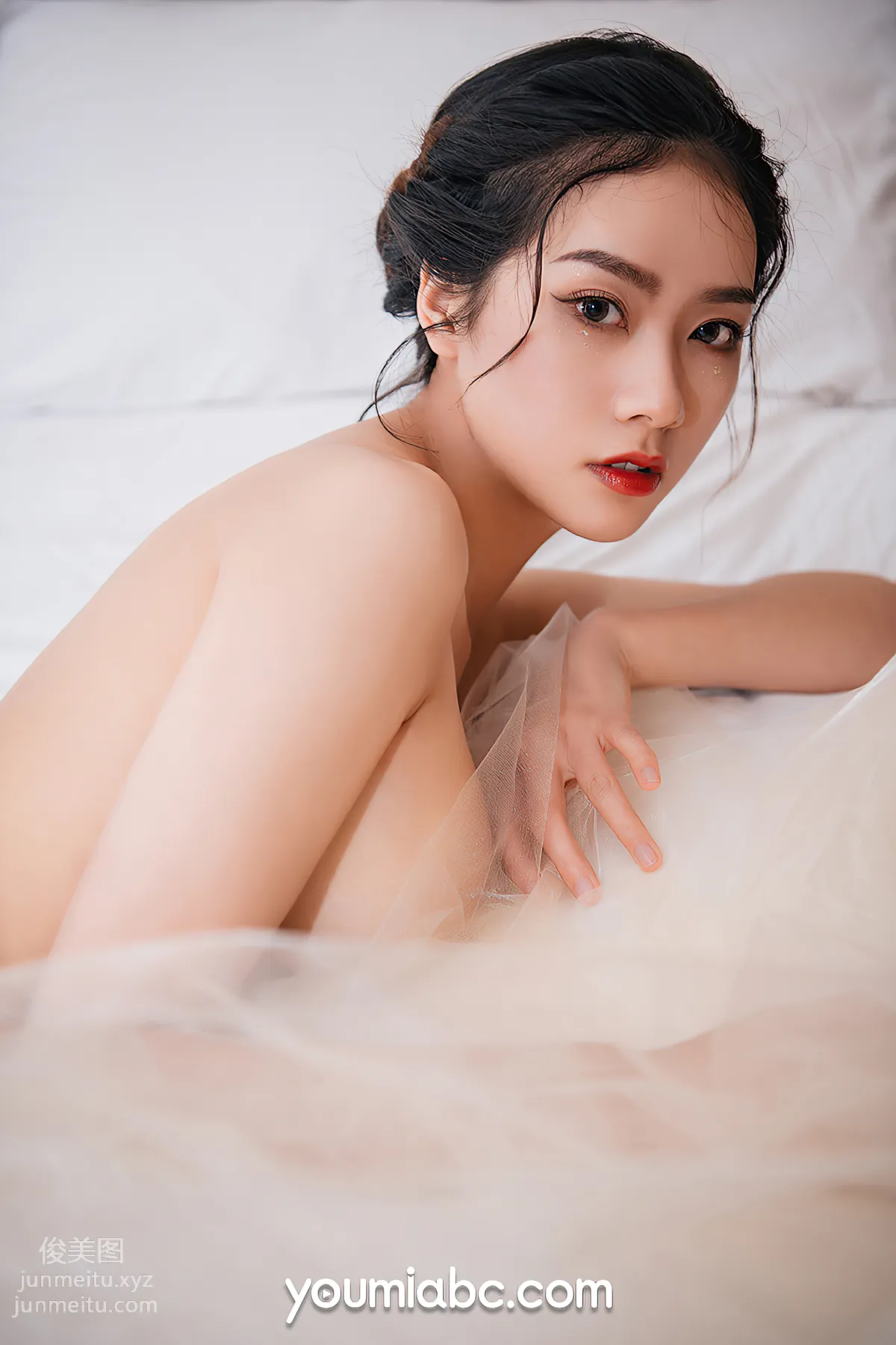 [YouMi尤蜜]2021.12.27 床榻游戏 沐青[27P] page 4