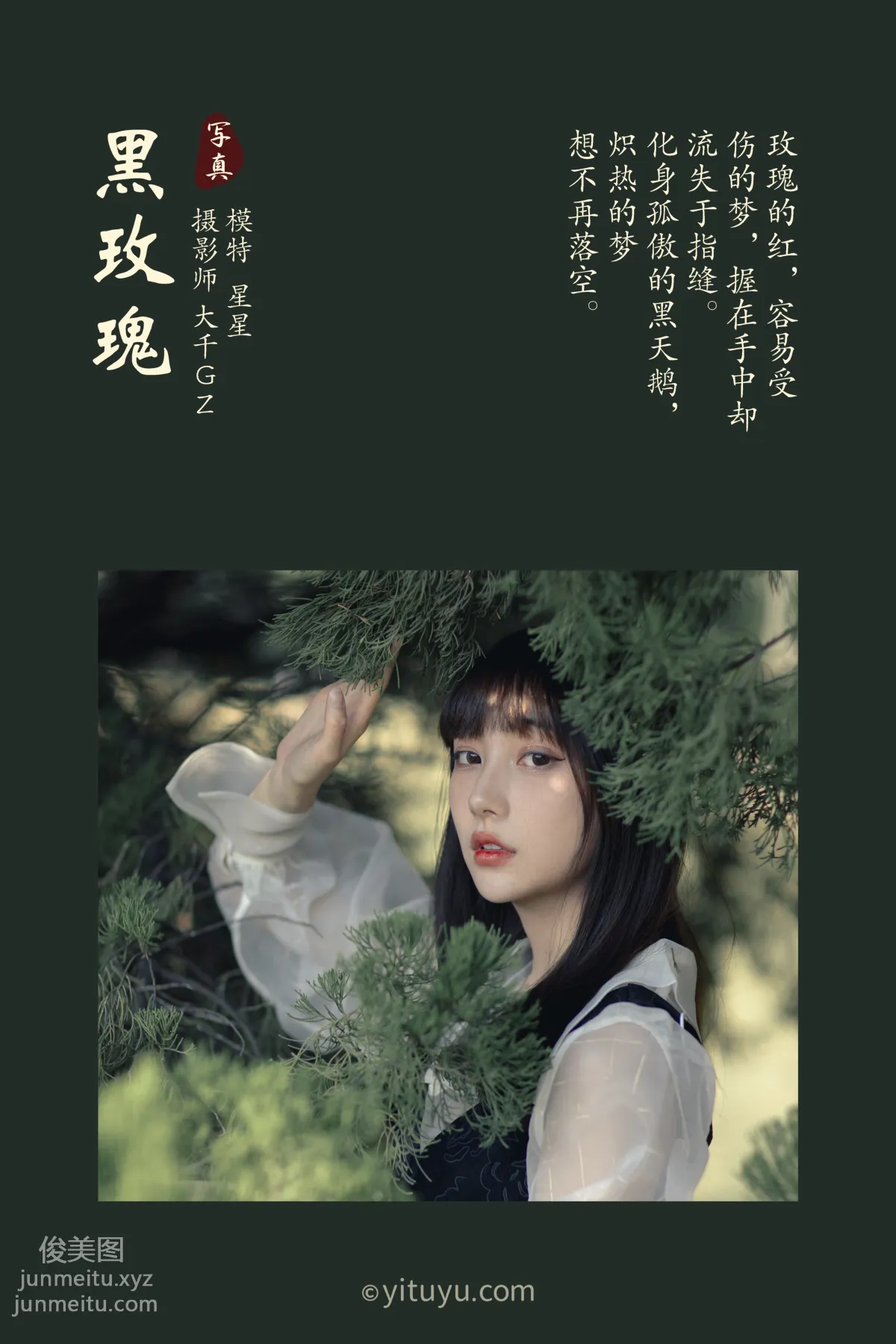 [YITUYU艺图语]2021.03.24 黑玫瑰 星星 page 2