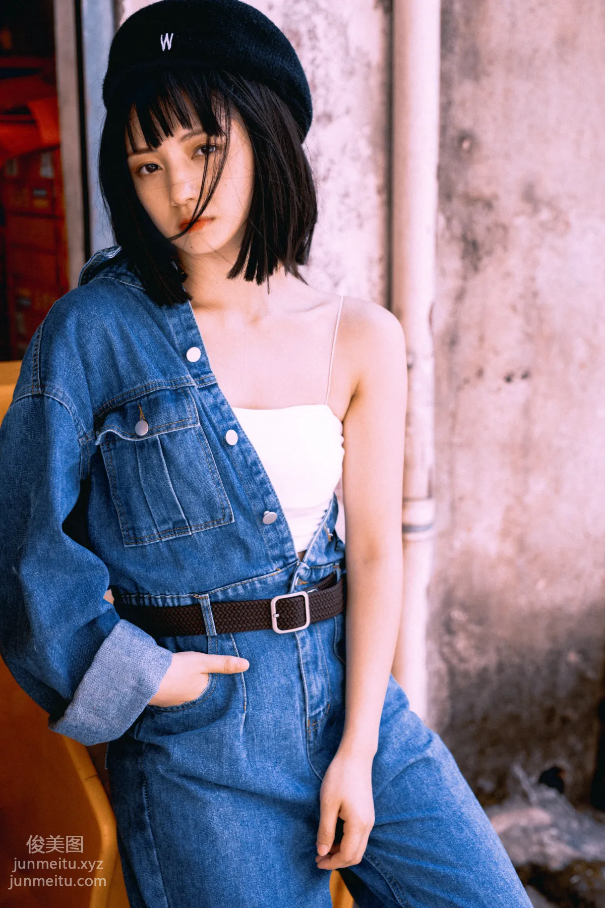 [YITUYU艺图语]2021.11.23 牛仔街头 黎美汐 page 41