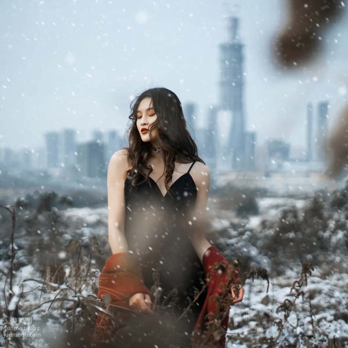 [YITUYU艺图语]2021.12.29 THE SNOW CITY 翠花儿 page 15