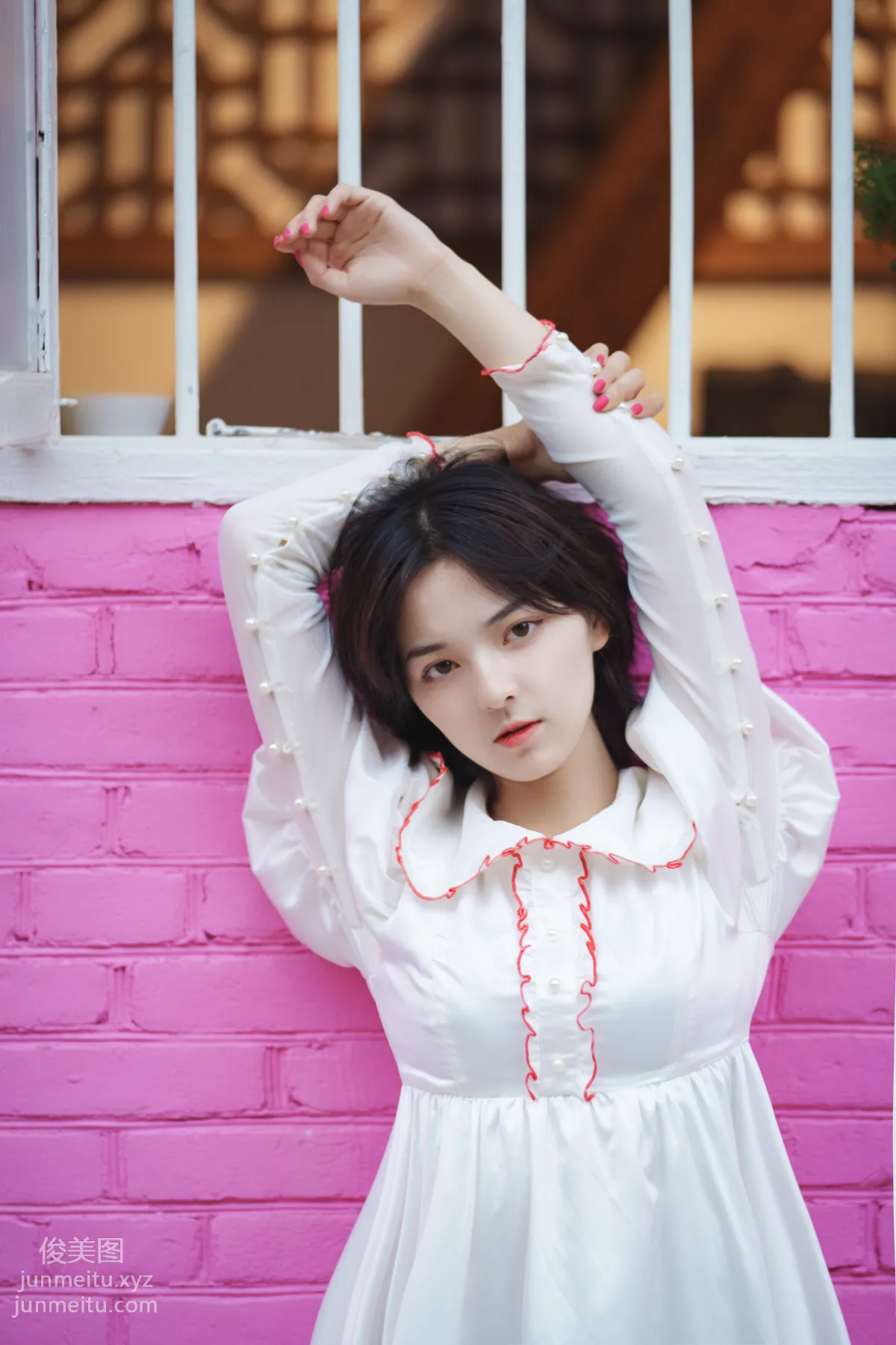 [YITUYU艺图语]2022.01.28 初次邂逅，超高颜值的粉红少女 dudu page 11