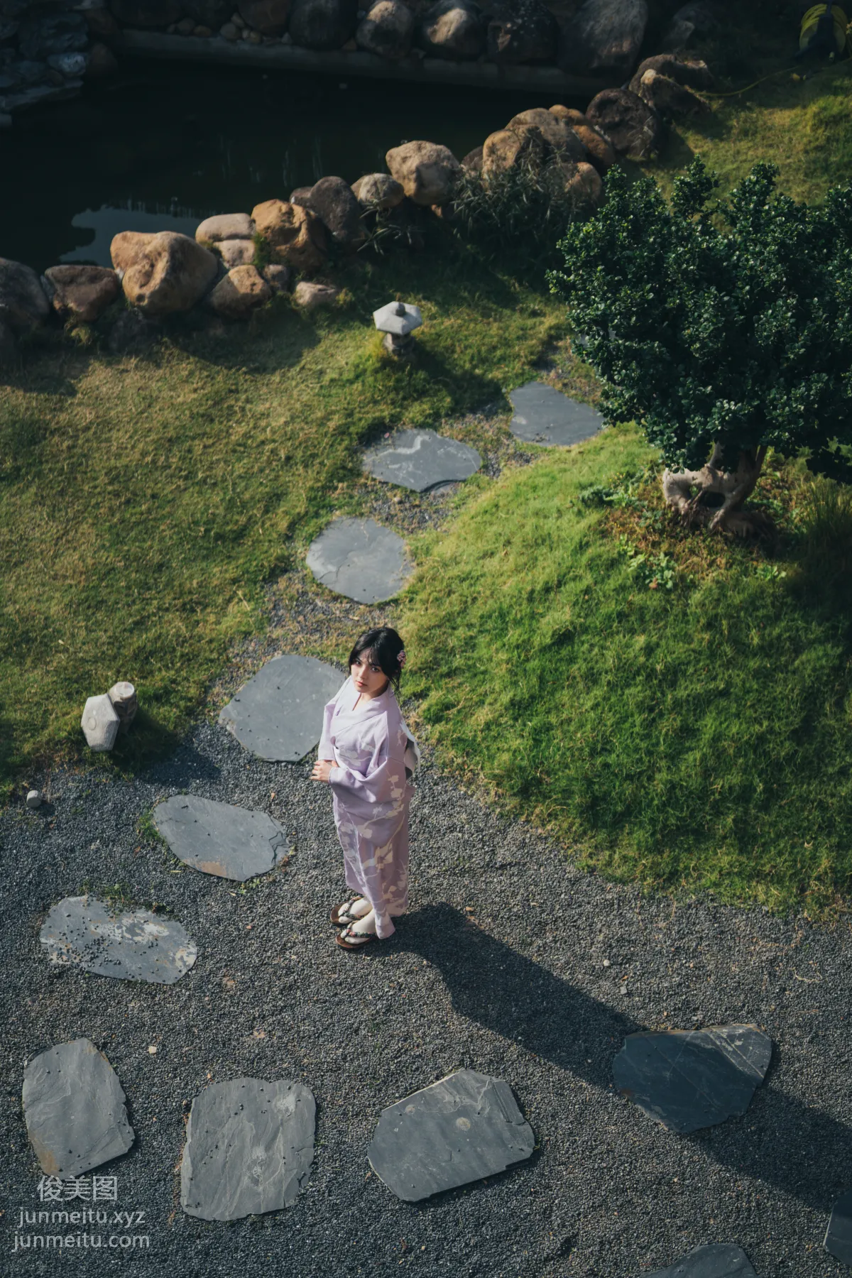 [YITUYU艺图语]2022.02.09 和风物语，日式庭院里的少女写真 dudu page 7