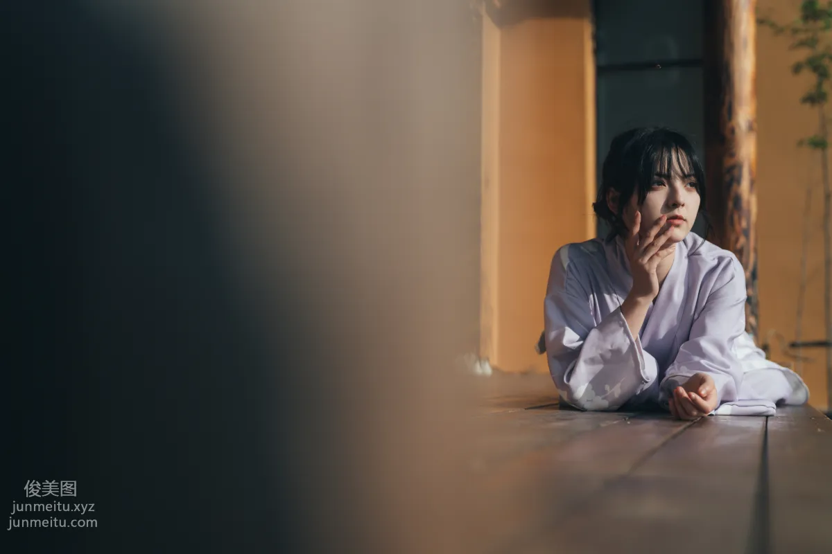 [YITUYU艺图语]2022.02.09 和风物语，日式庭院里的少女写真 dudu page 19