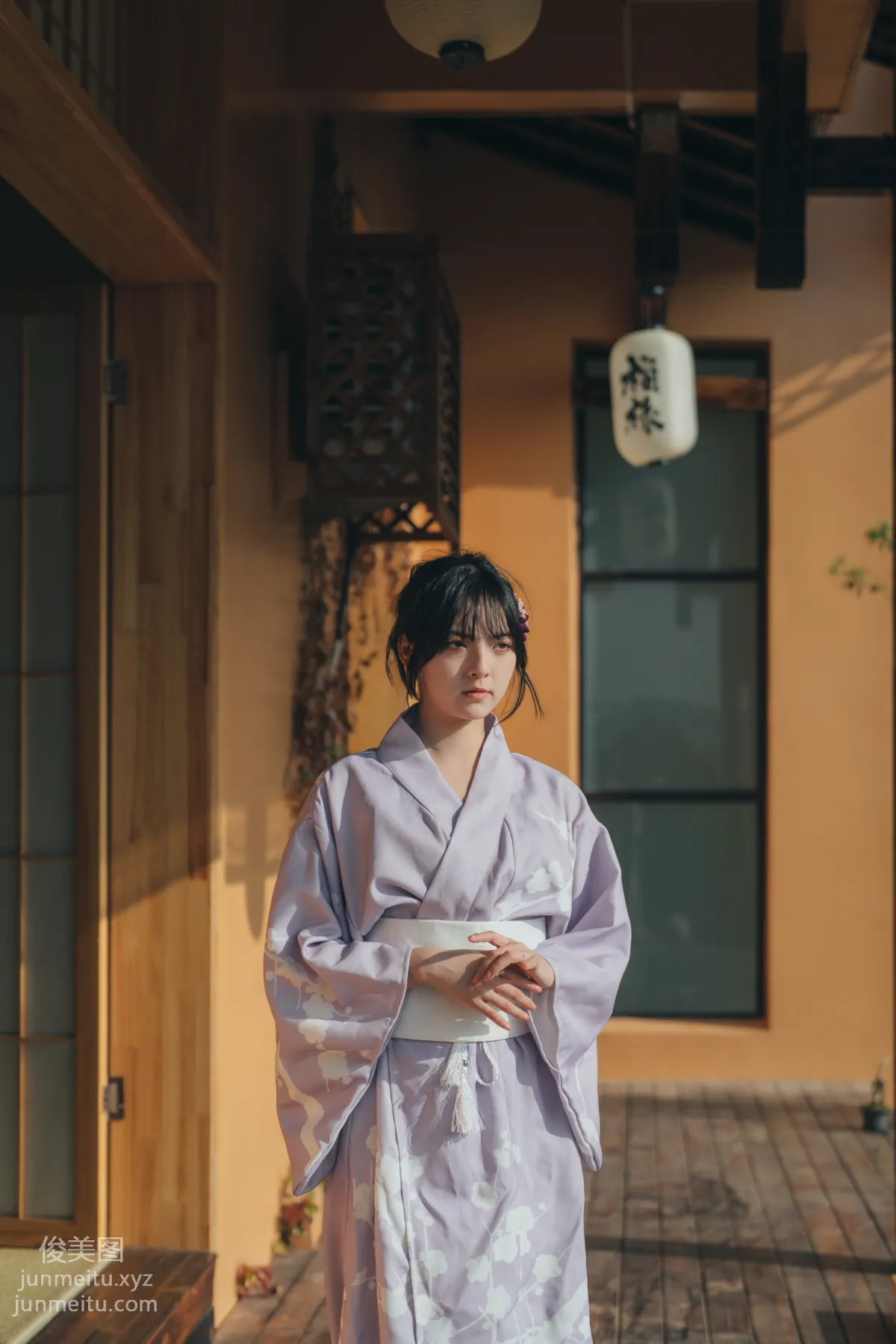 [YITUYU艺图语]2022.02.09 和风物语，日式庭院里的少女写真 dudu page 20