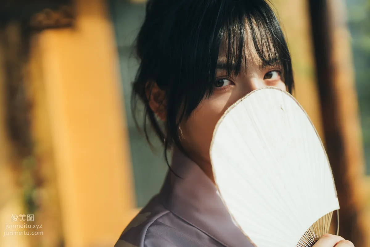 [YITUYU艺图语]2022.02.09 和风物语，日式庭院里的少女写真 dudu page 23