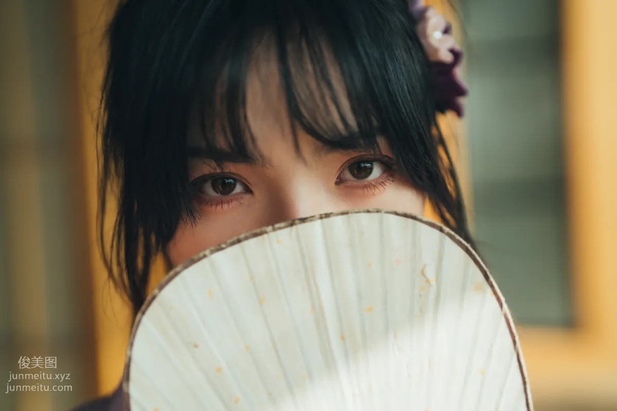 [YITUYU艺图语]2022.02.09 和风物语，日式庭院里的少女写真 dudu page 24