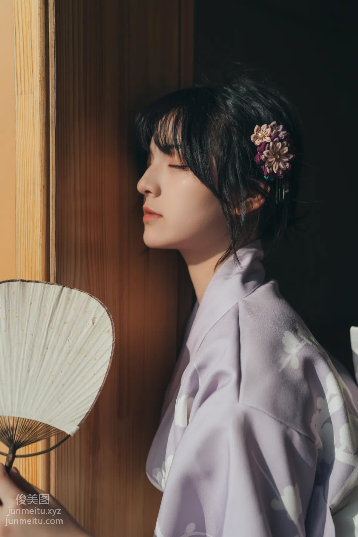 [YITUYU艺图语]2022.02.09 和风物语，日式庭院里的少女写真 dudu page 25