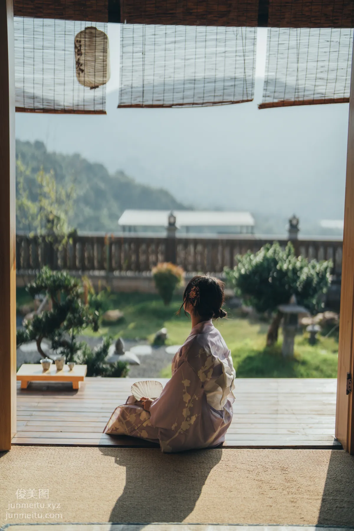 [YITUYU艺图语]2022.02.09 和风物语，日式庭院里的少女写真 dudu page 29