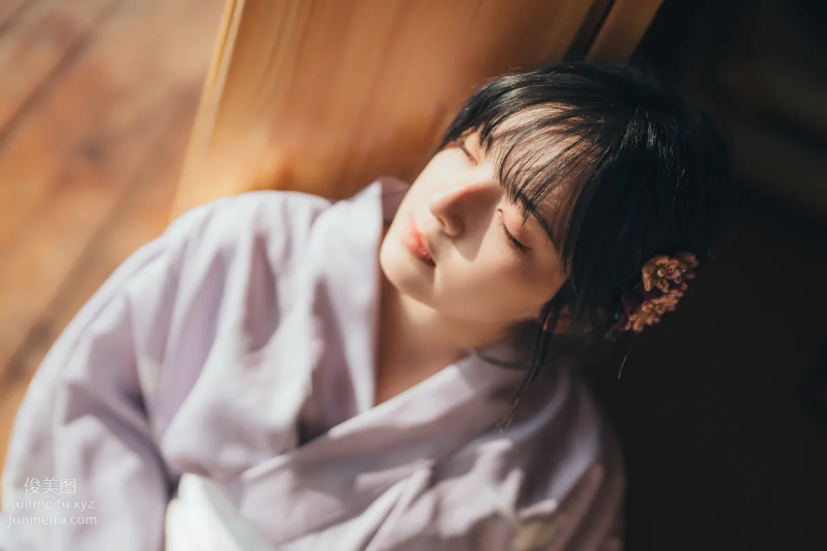 [YITUYU艺图语]2022.02.09 和风物语，日式庭院里的少女写真 dudu page 31