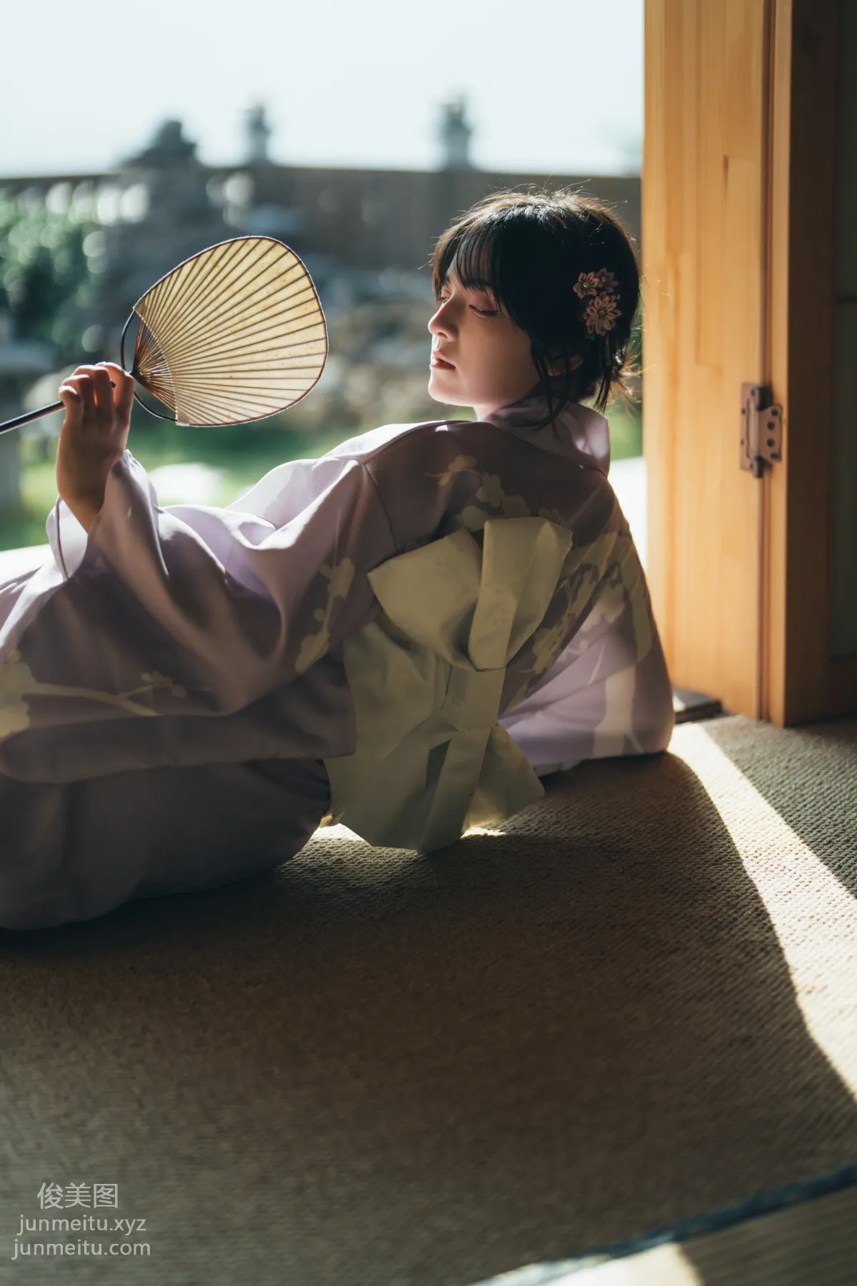 [YITUYU艺图语]2022.02.09 和风物语，日式庭院里的少女写真 dudu page 33
