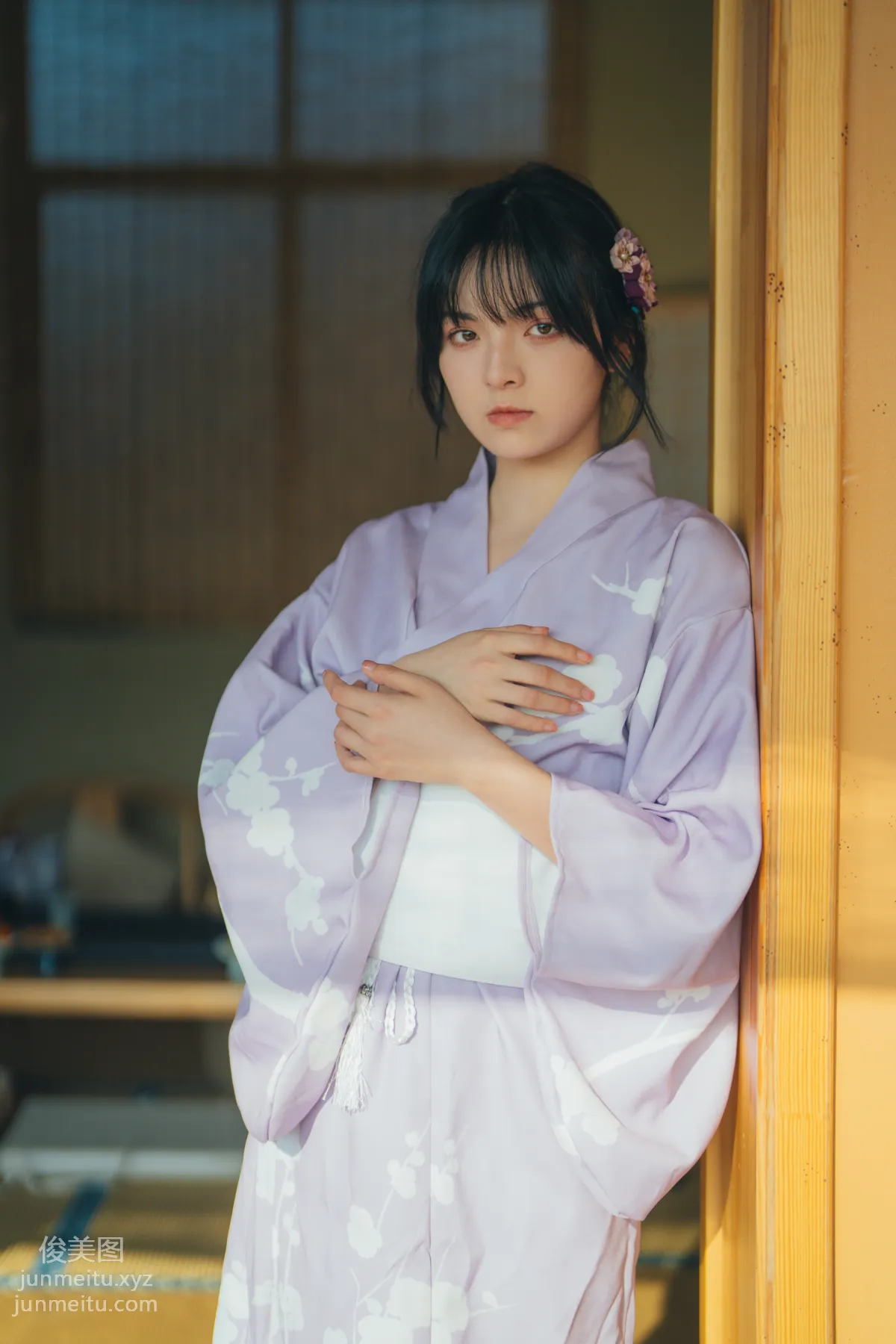 [YITUYU艺图语]2022.02.09 和风物语，日式庭院里的少女写真 dudu page 36