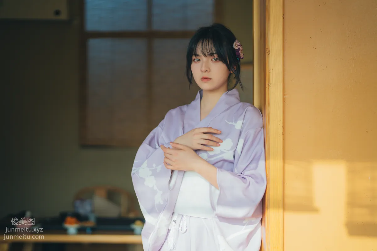 [YITUYU艺图语]2022.02.09 和风物语，日式庭院里的少女写真 dudu page 37