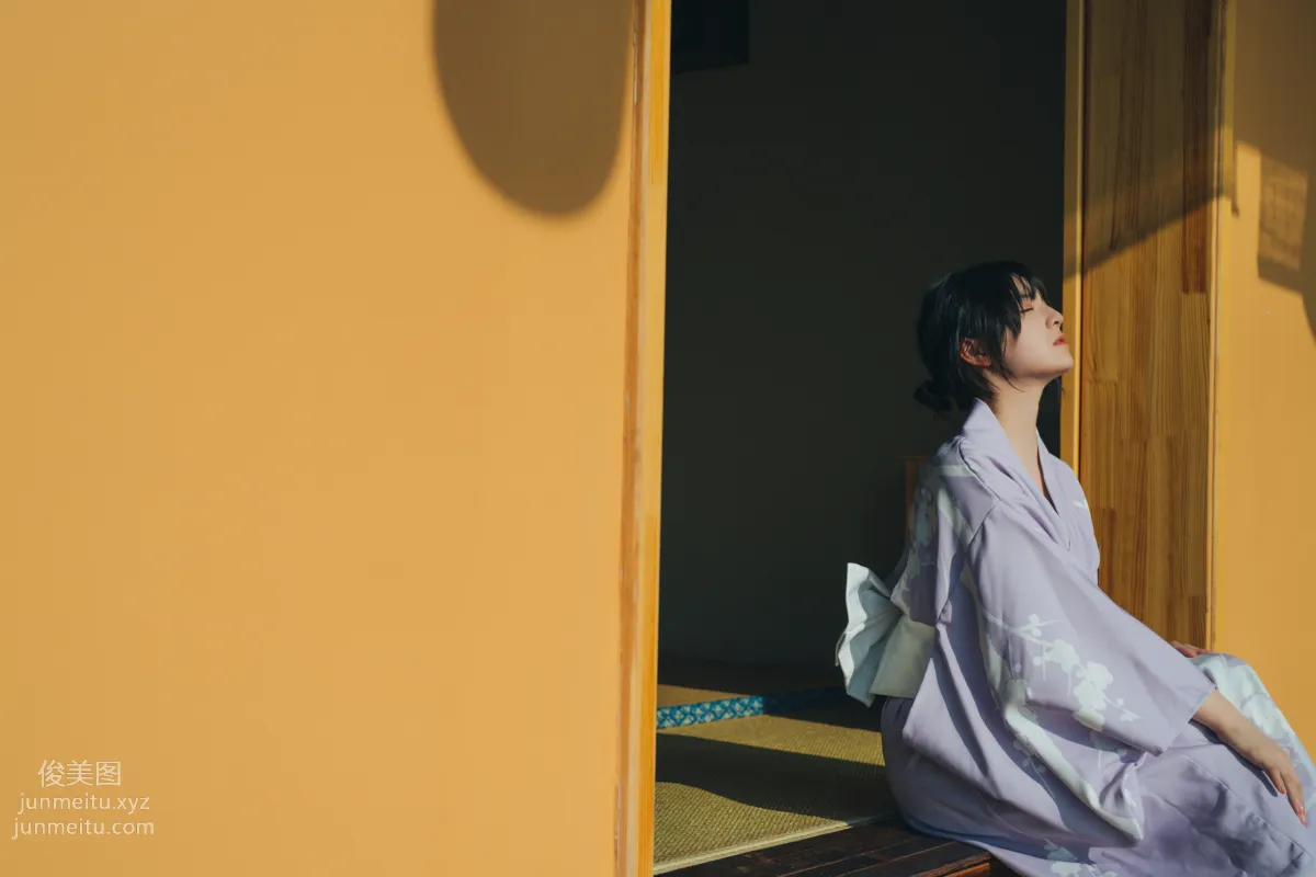 [YITUYU艺图语]2022.02.09 和风物语，日式庭院里的少女写真 dudu page 39