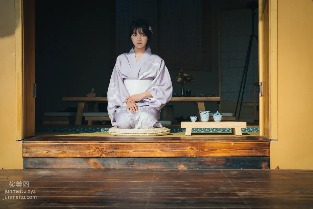 [YITUYU艺图语]2022.02.09 和风物语，日式庭院里的少女写真 dudu page 40