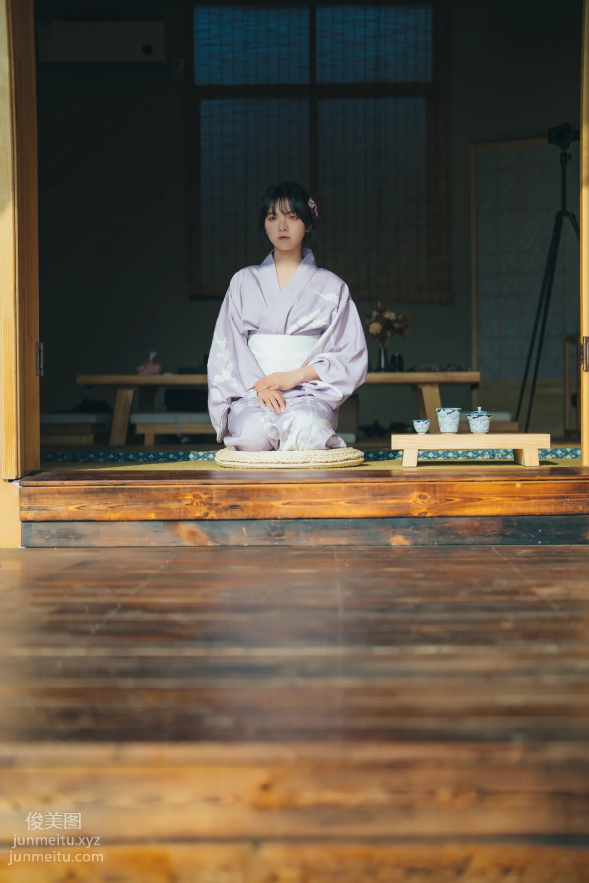 [YITUYU艺图语]2022.02.09 和风物语，日式庭院里的少女写真 dudu page 41