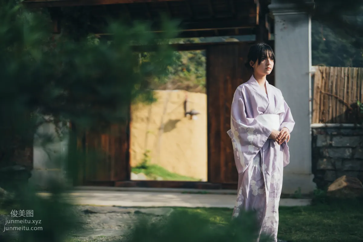 [YITUYU艺图语]2022.02.09 和风物语，日式庭院里的少女写真 dudu page 50