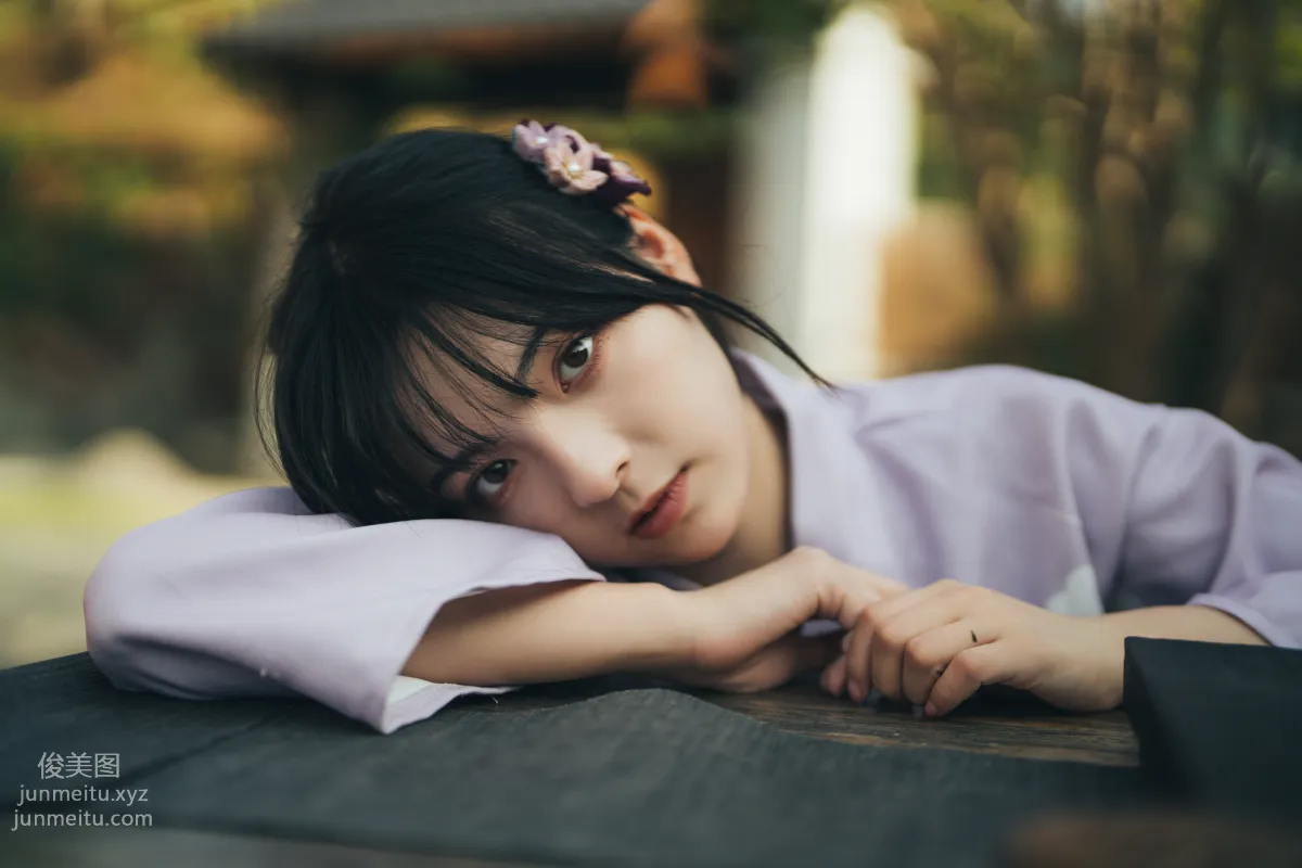 [YITUYU艺图语]2022.02.09 和风物语，日式庭院里的少女写真 dudu page 54