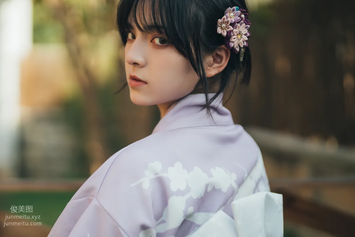 [YITUYU艺图语]2022.02.09 和风物语，日式庭院里的少女写真 dudu page 55