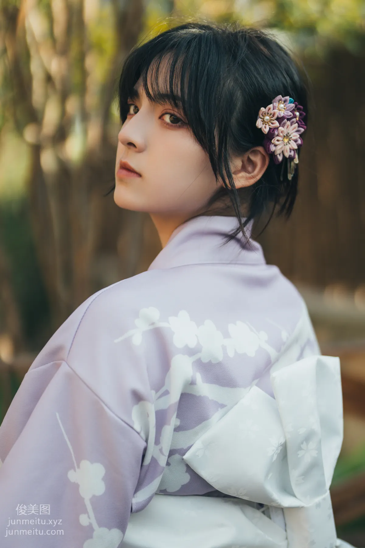 [YITUYU艺图语]2022.02.09 和风物语，日式庭院里的少女写真 dudu page 56