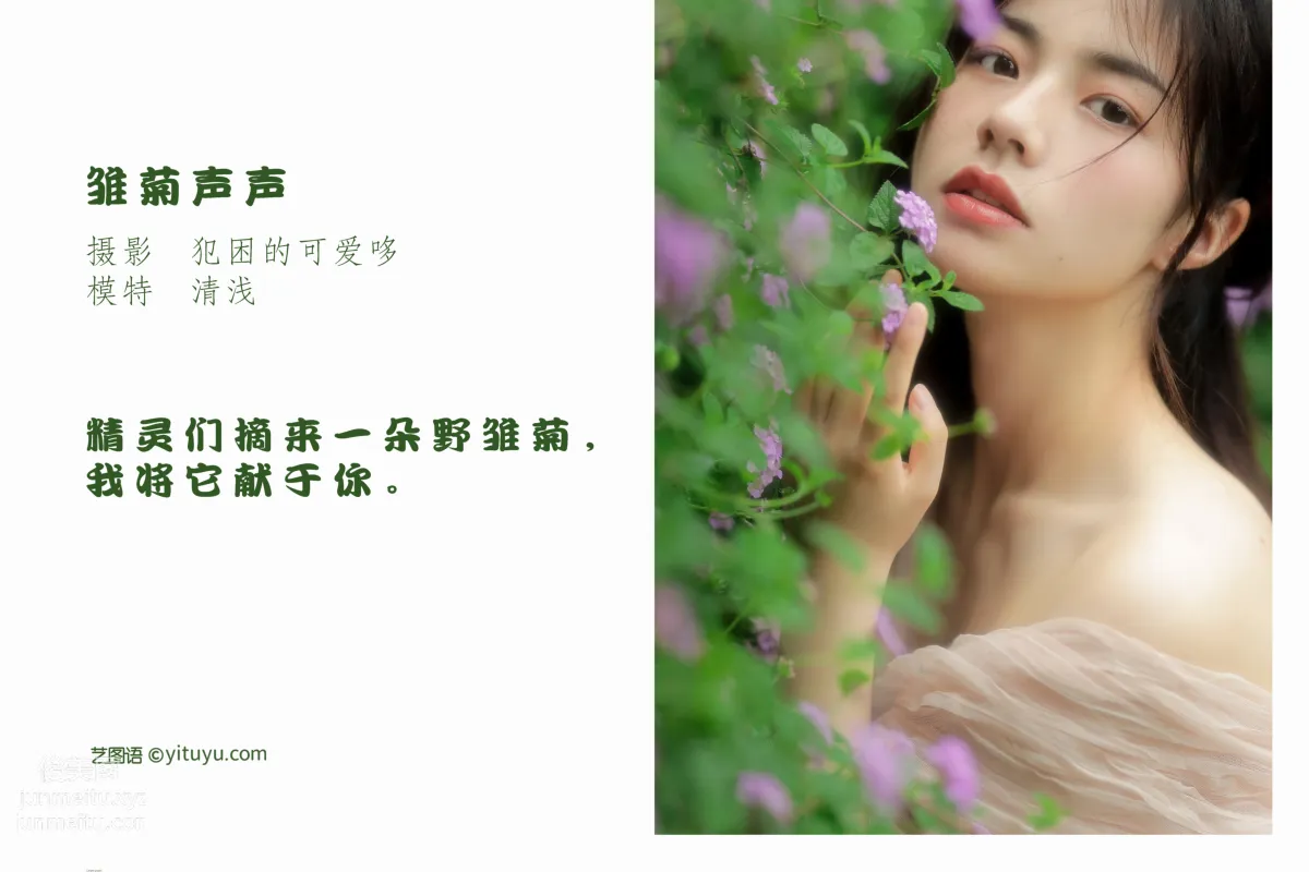 [艺图语] 2022.05.25 雏菊声声 清浅IIL page 3