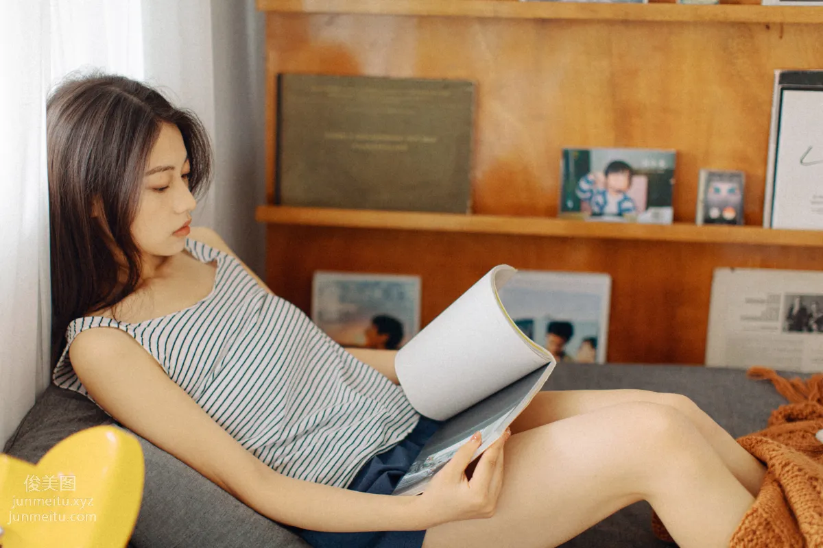[艺图语] 2022.06.01 寝居女子写真集 九月 page 6