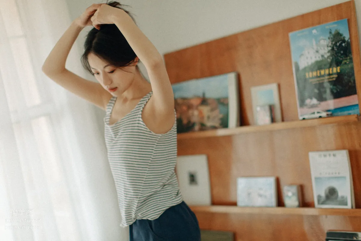 [艺图语] 2022.06.01 寝居女子写真集 九月 page 29