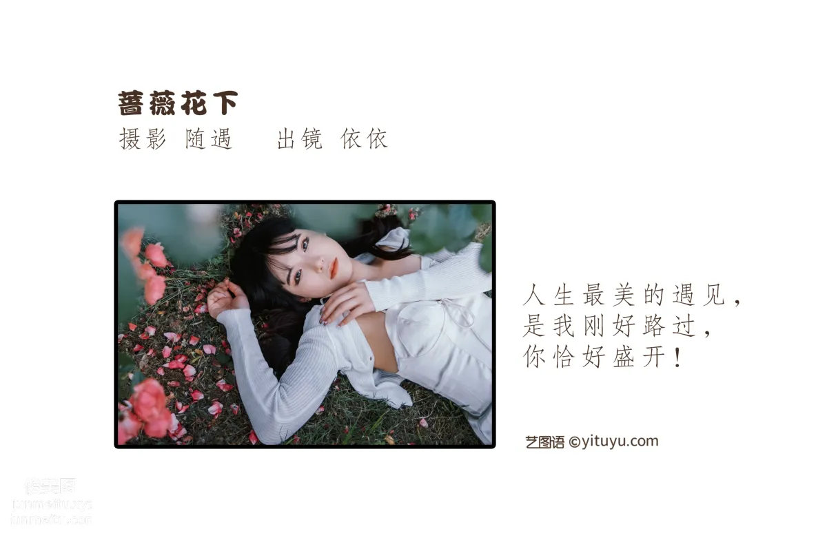 [艺图语] 2022.06.10 蔷薇花下 依依 page 3