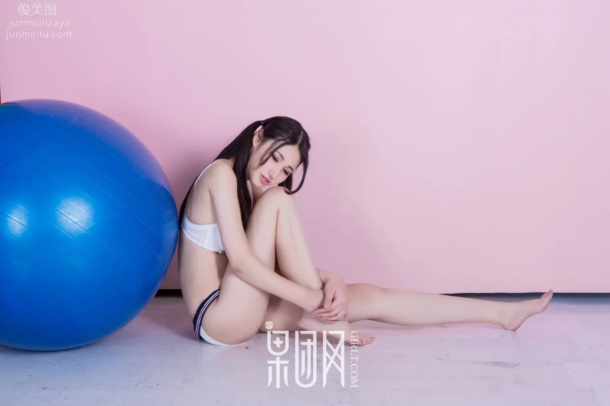 [Girlt果团网] 2018.04.27 No.147 宓兔兔邀你一起做运动 page 38