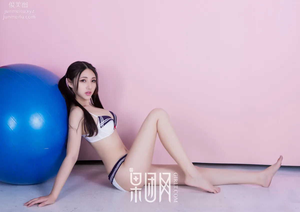 [Girlt果团网] 2018.04.27 No.147 宓兔兔邀你一起做运动 page 45